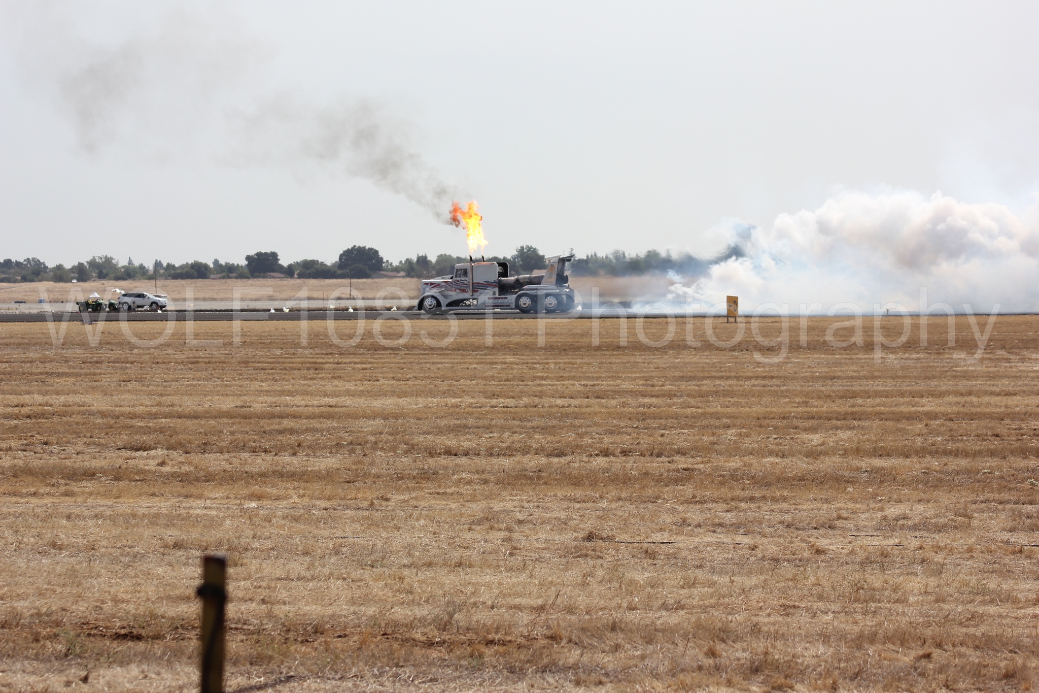 Aviation photography by WOLF10851 featuring California Capital Airshow 2011, ShockWave Jet Truck.