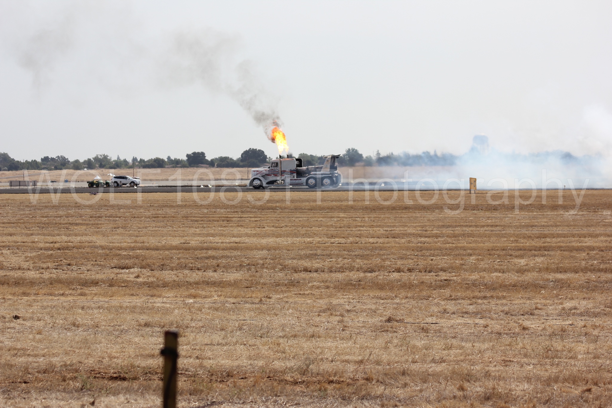 Aviation photography by WOLF10851 featuring California Capital Airshow 2011, ShockWave Jet Truck.