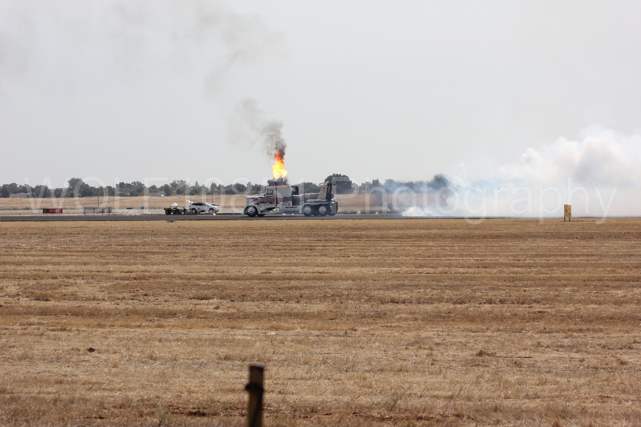 Aviation photography by WOLF10851 featuring California Capital Airshow 2011, ShockWave Jet Truck.