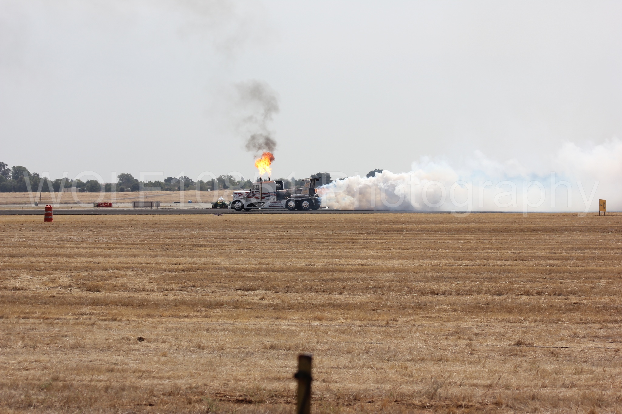 Aviation photography by WOLF10851 featuring California Capital Airshow 2011, ShockWave Jet Truck.