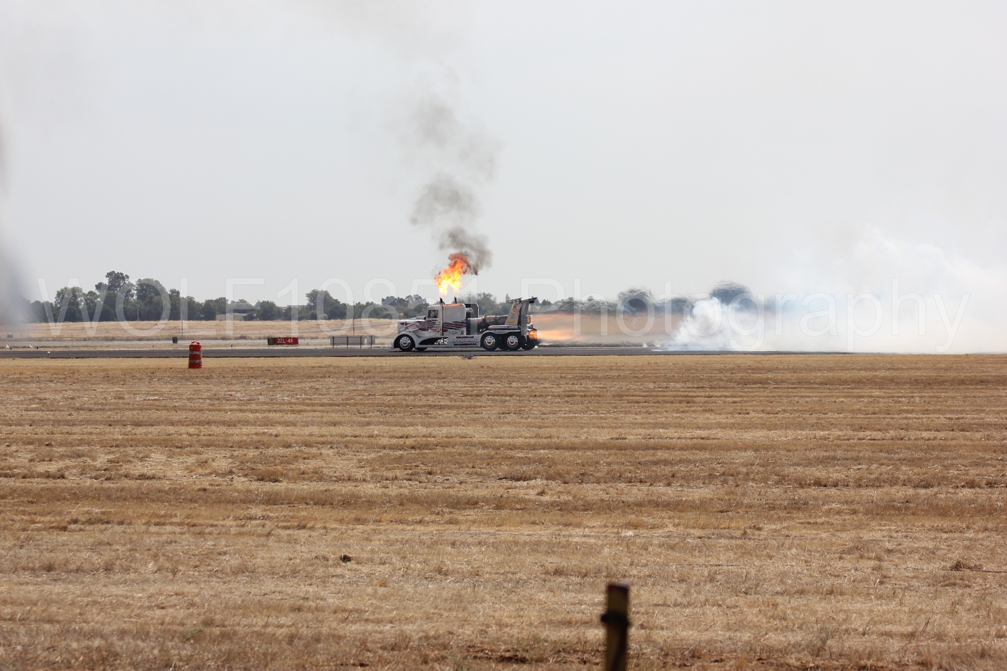 Aviation photography by WOLF10851 featuring California Capital Airshow 2011, ShockWave Jet Truck.