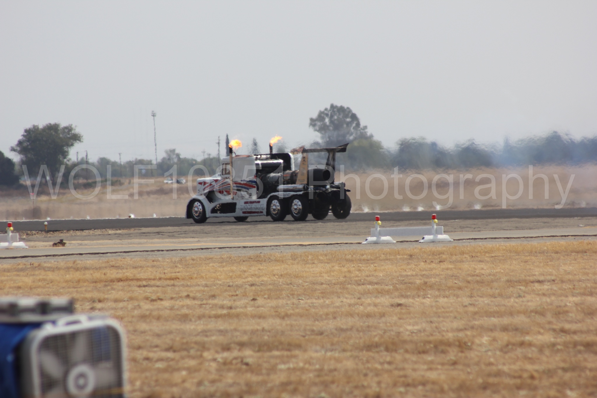 Aviation photography by WOLF10851 featuring California Capital Airshow 2011, ShockWave Jet Truck.