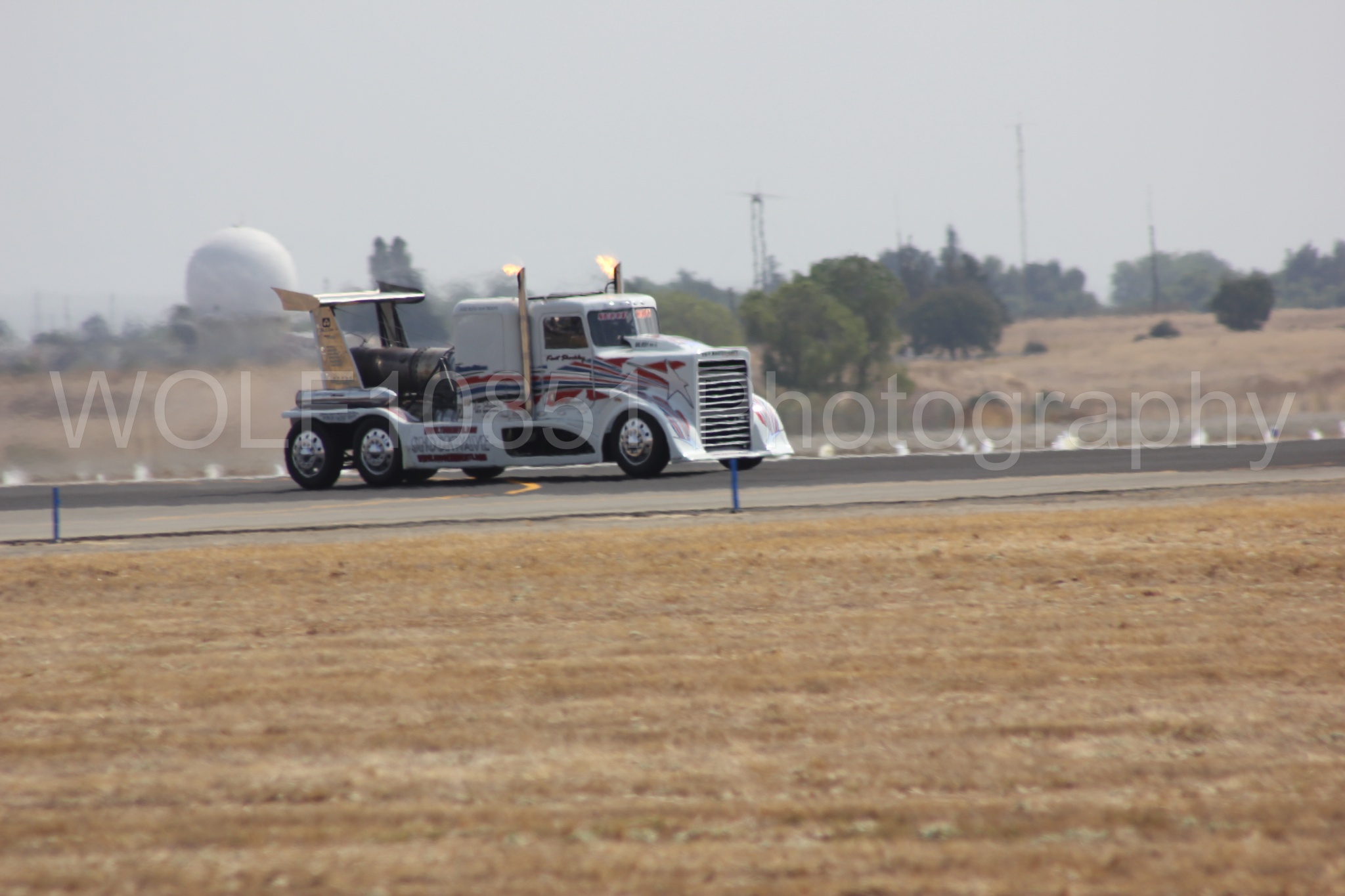 Aviation photography by WOLF10851 featuring California Capital Airshow 2011, ShockWave Jet Truck.