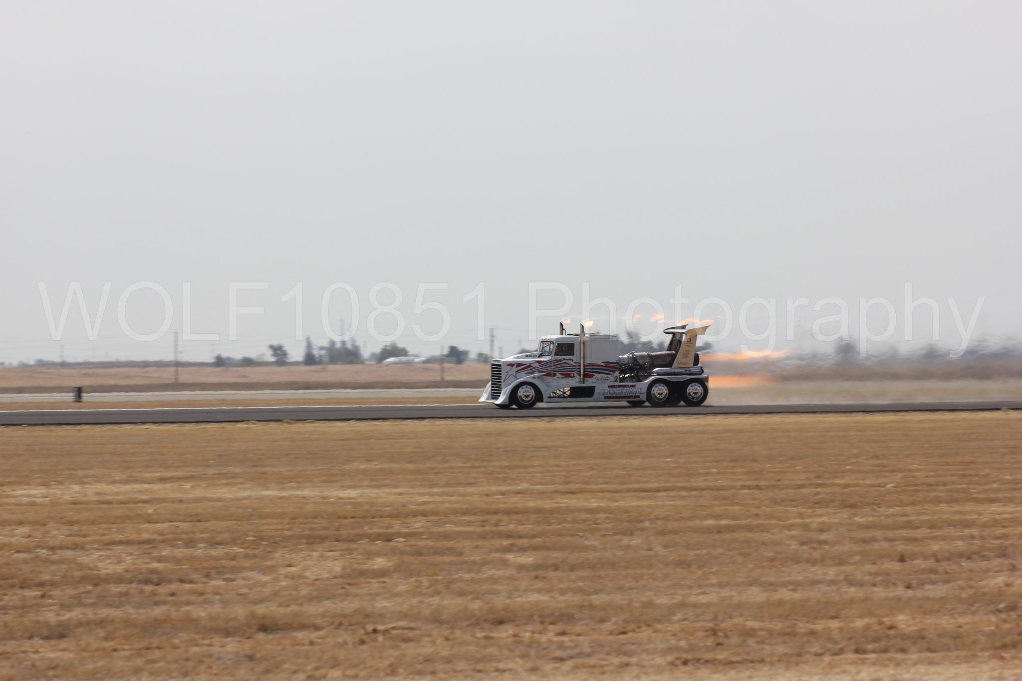 Aviation photography by WOLF10851 featuring California Capital Airshow 2011, ShockWave Jet Truck.