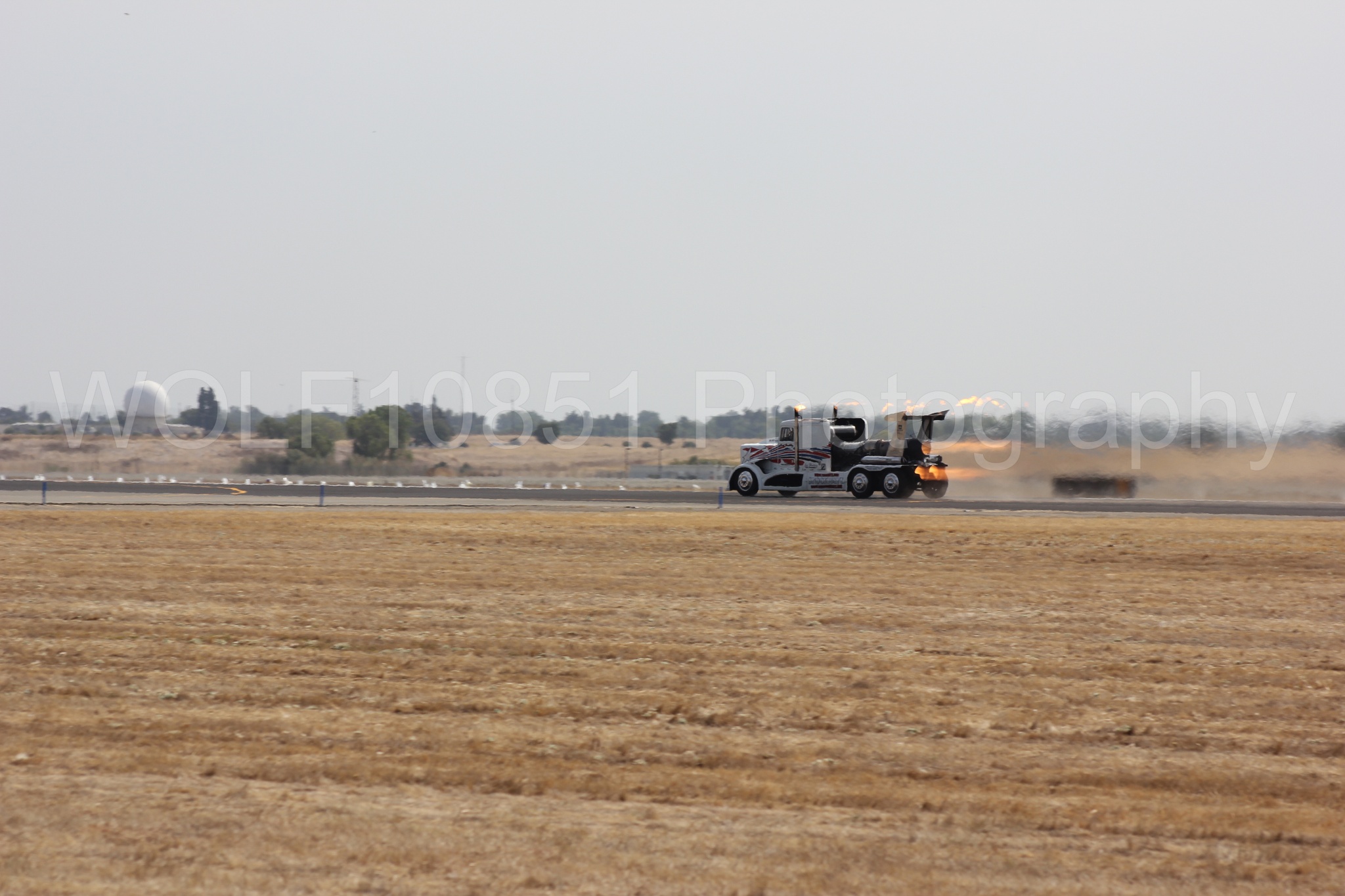 Aviation photography by WOLF10851 featuring California Capital Airshow 2011, ShockWave Jet Truck.