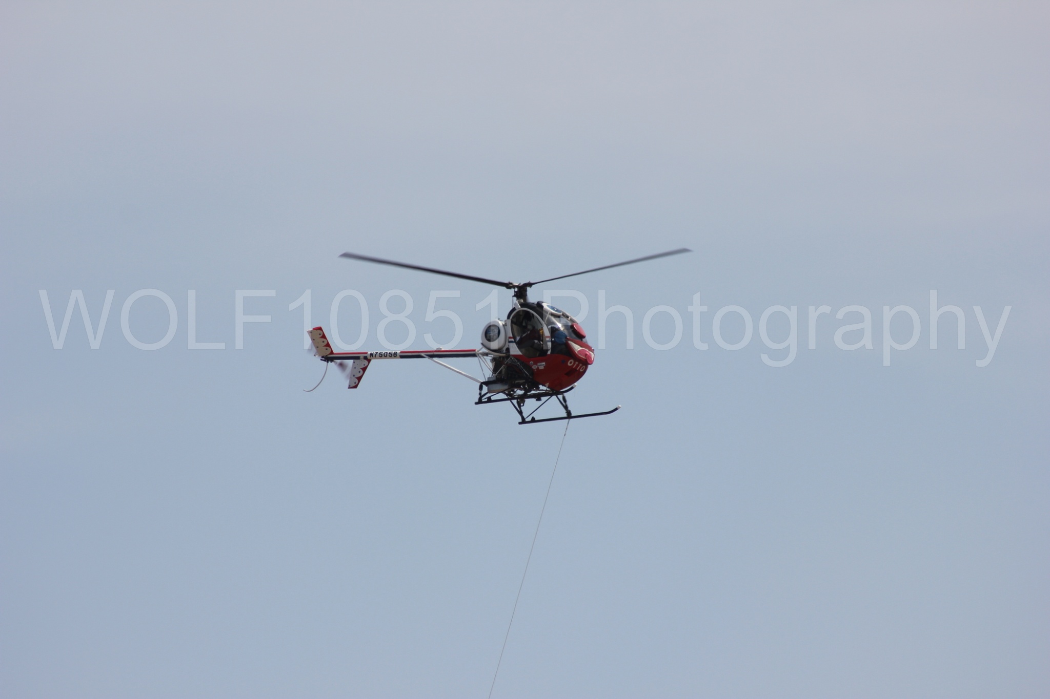 Aviation photography by WOLF10851 featuring California Capital Airshow 2011, SCHWEIZER 269C, Otto the Helicopter.