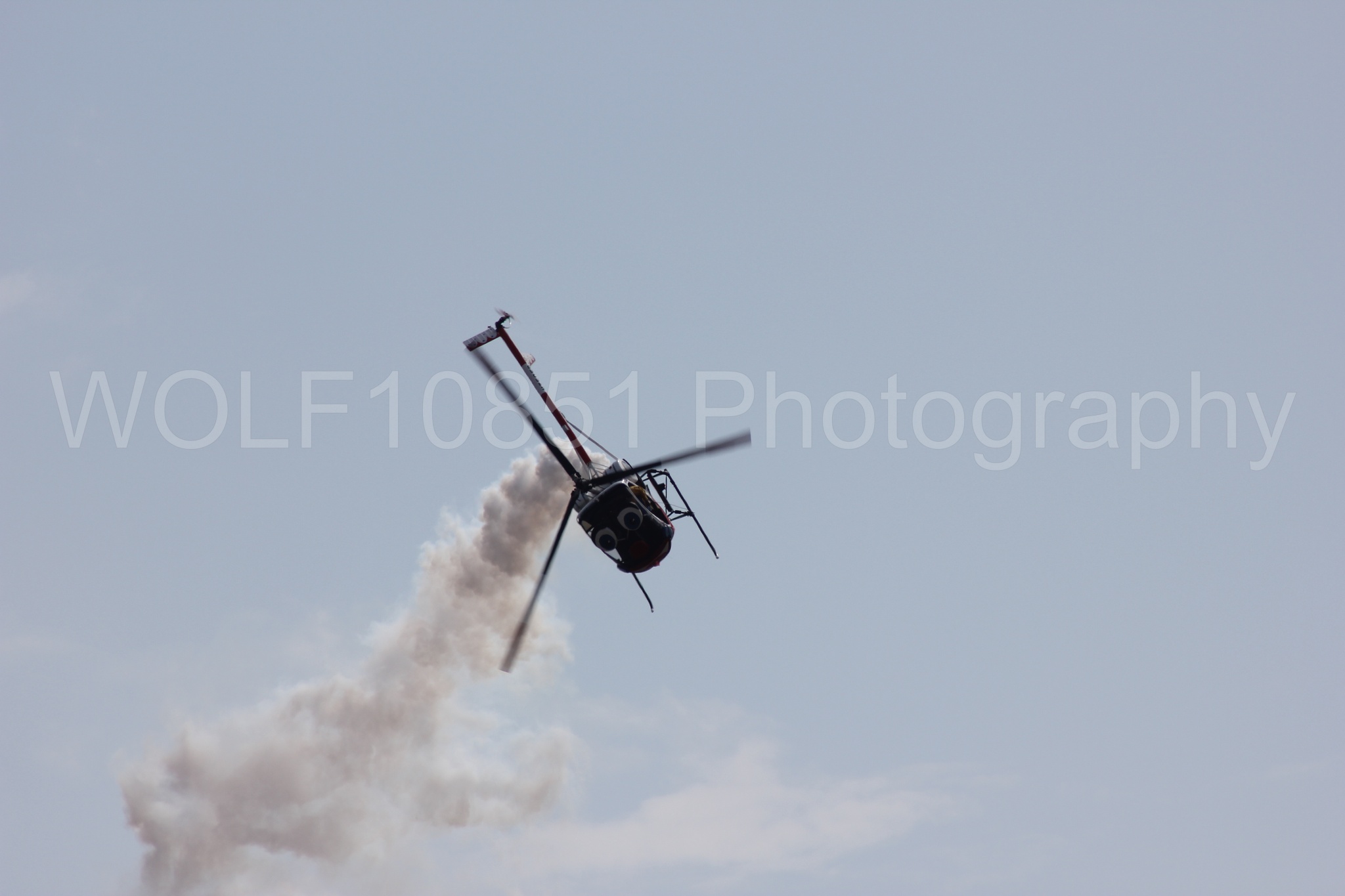 Aviation photography by WOLF10851 featuring California Capital Airshow 2011, SCHWEIZER 269C, Otto the Helicopter.