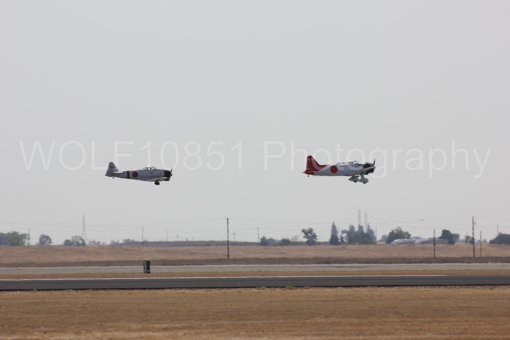 Aviation photography by WOLF10851 featuring California Capital Airshow 2011, Tora Tora Tora!, AT-6 Texan.