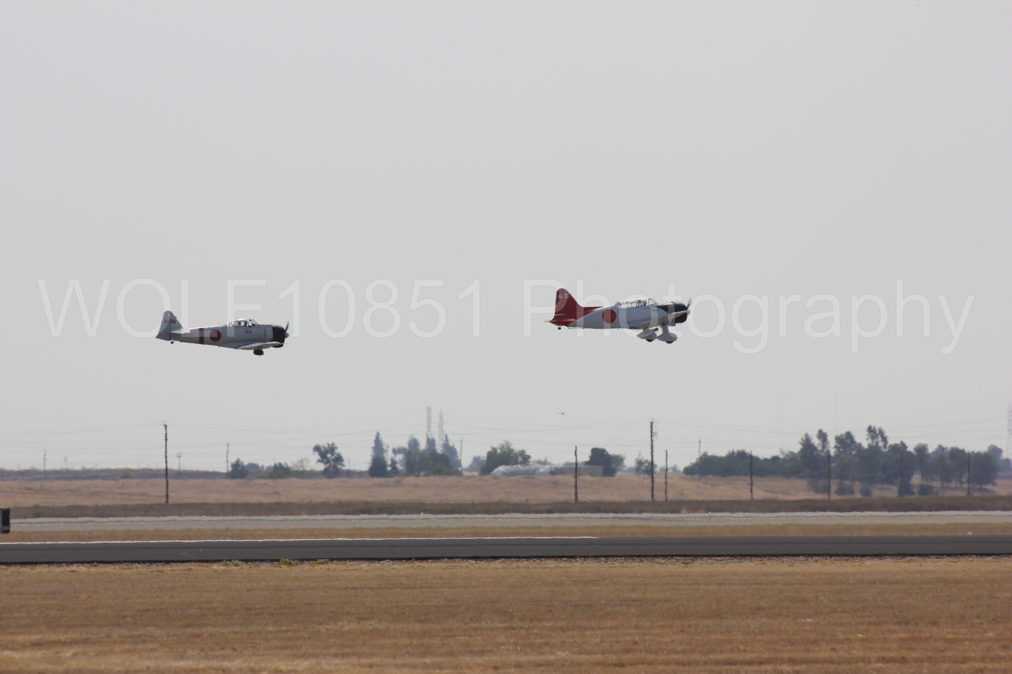 Aviation photography by WOLF10851 featuring California Capital Airshow 2011, Tora Tora Tora!, AT-6 Texan.