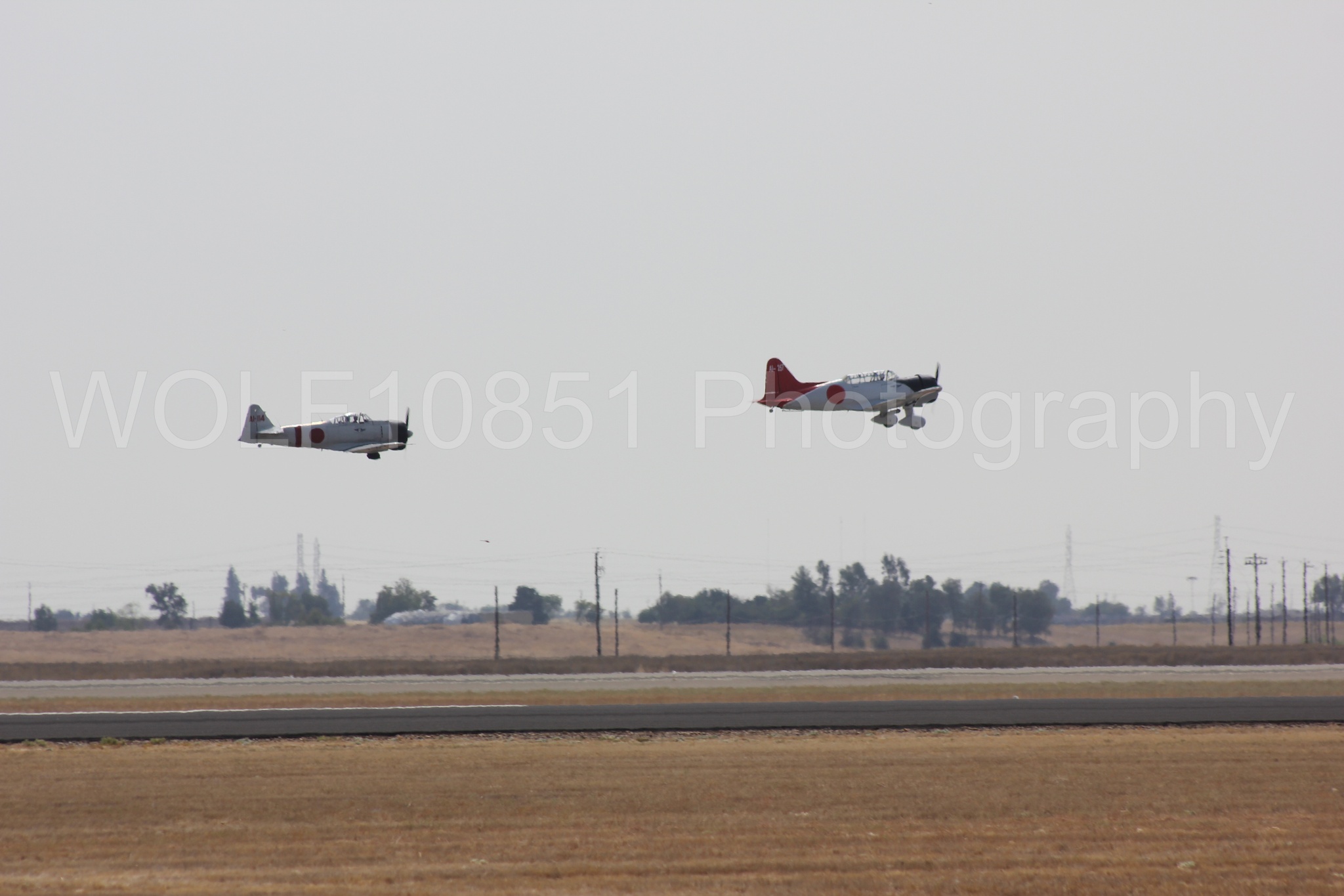 Aviation photography by WOLF10851 featuring California Capital Airshow 2011, Tora Tora Tora!, AT-6 Texan.