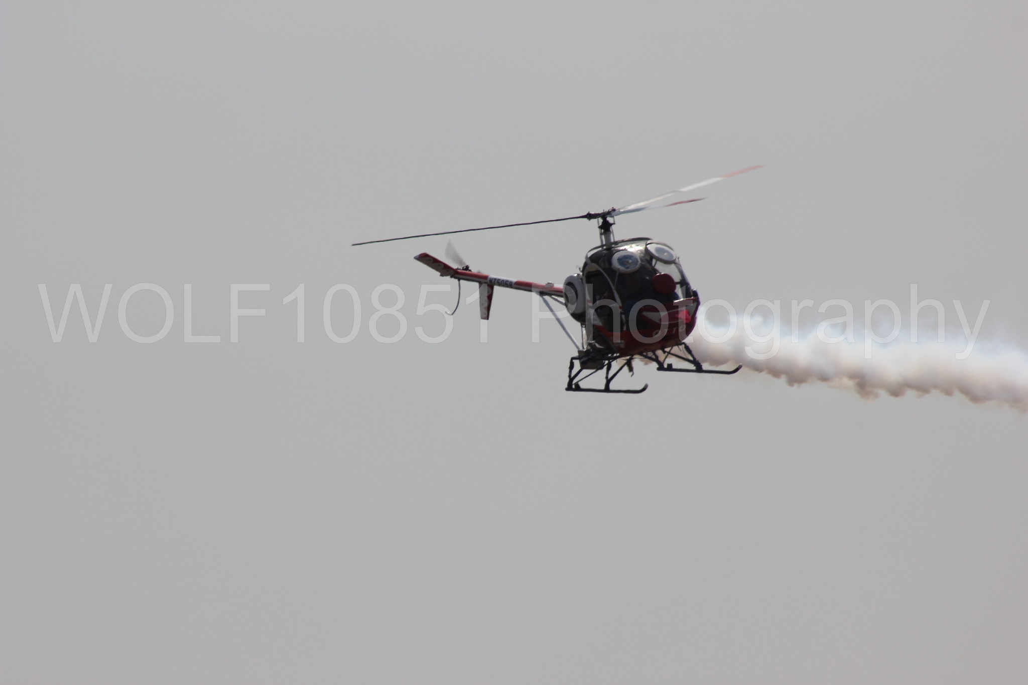 Aviation photography by WOLF10851 featuring California Capital Airshow 2011, SCHWEIZER 269C, Otto the Helicopter.