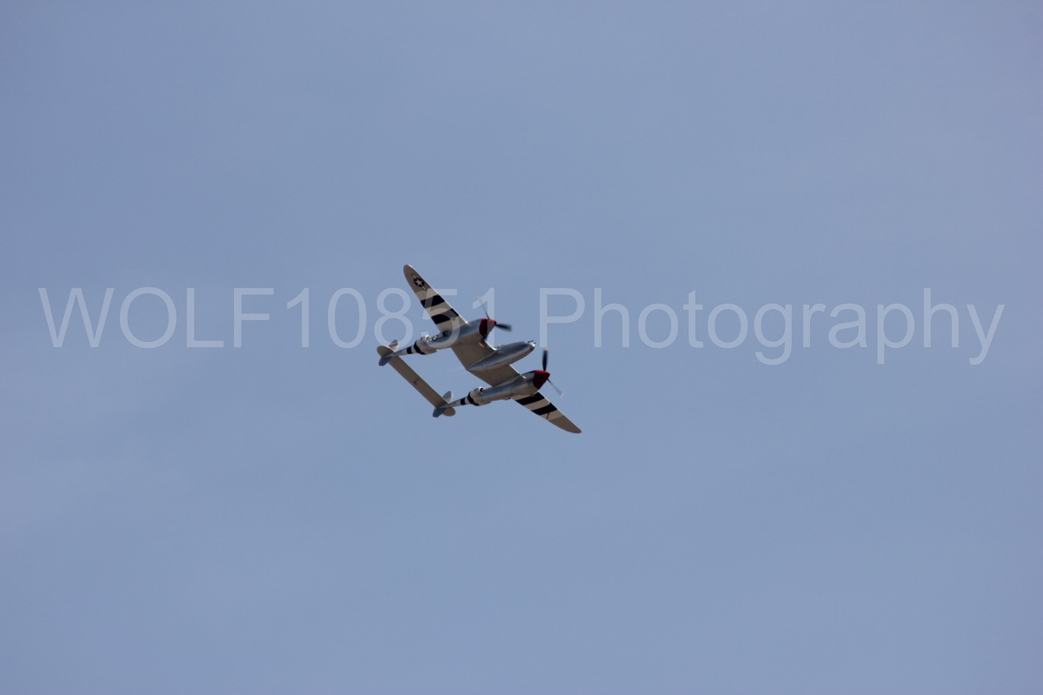 Aviation photography by WOLF10851 featuring P-38 Lightning, Honey Bunny, California Capital Airshow 2011.