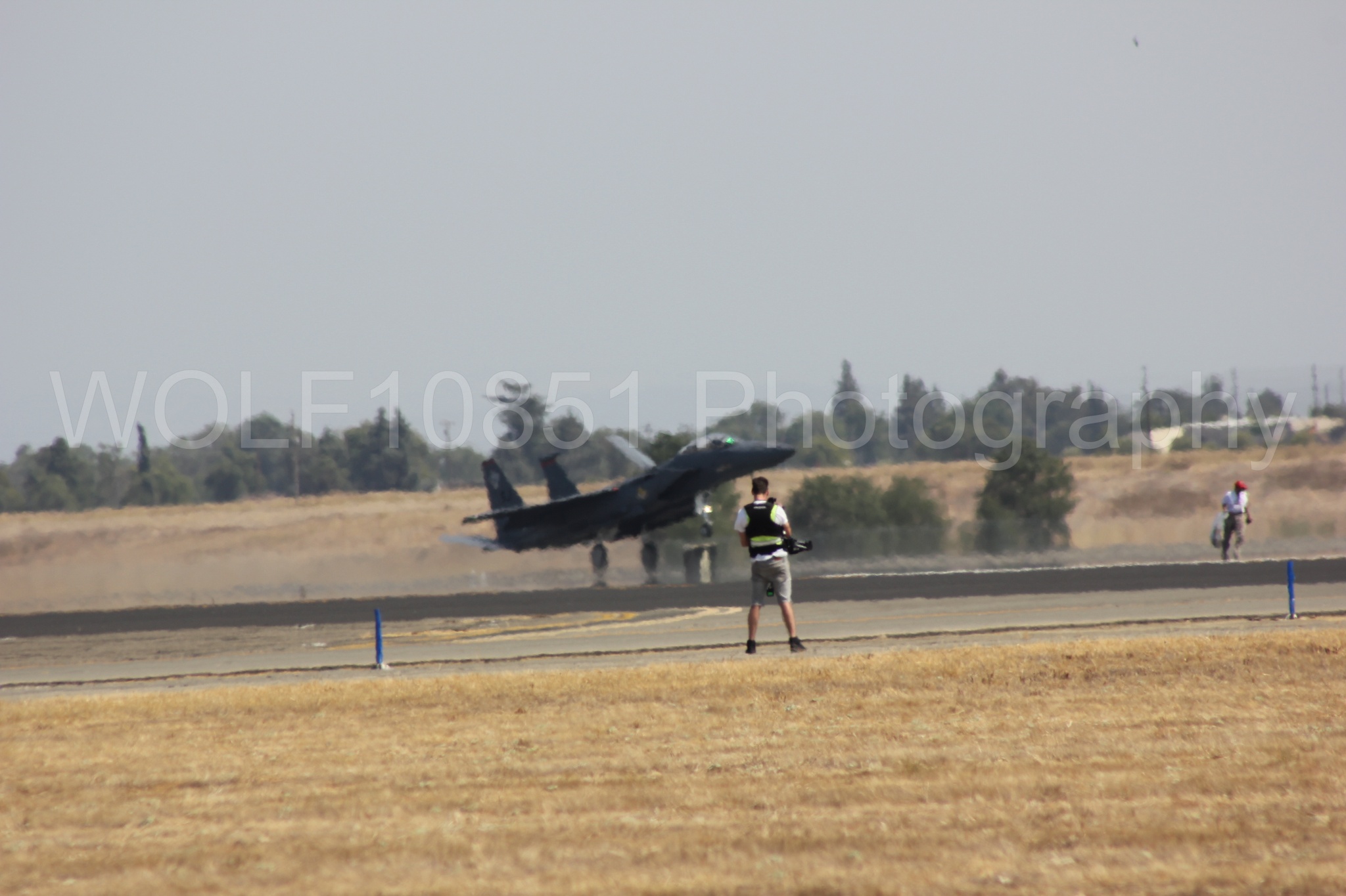 Aviation photography by WOLF10851 featuring F-15 Eagle, California Capital Airshow 2011.