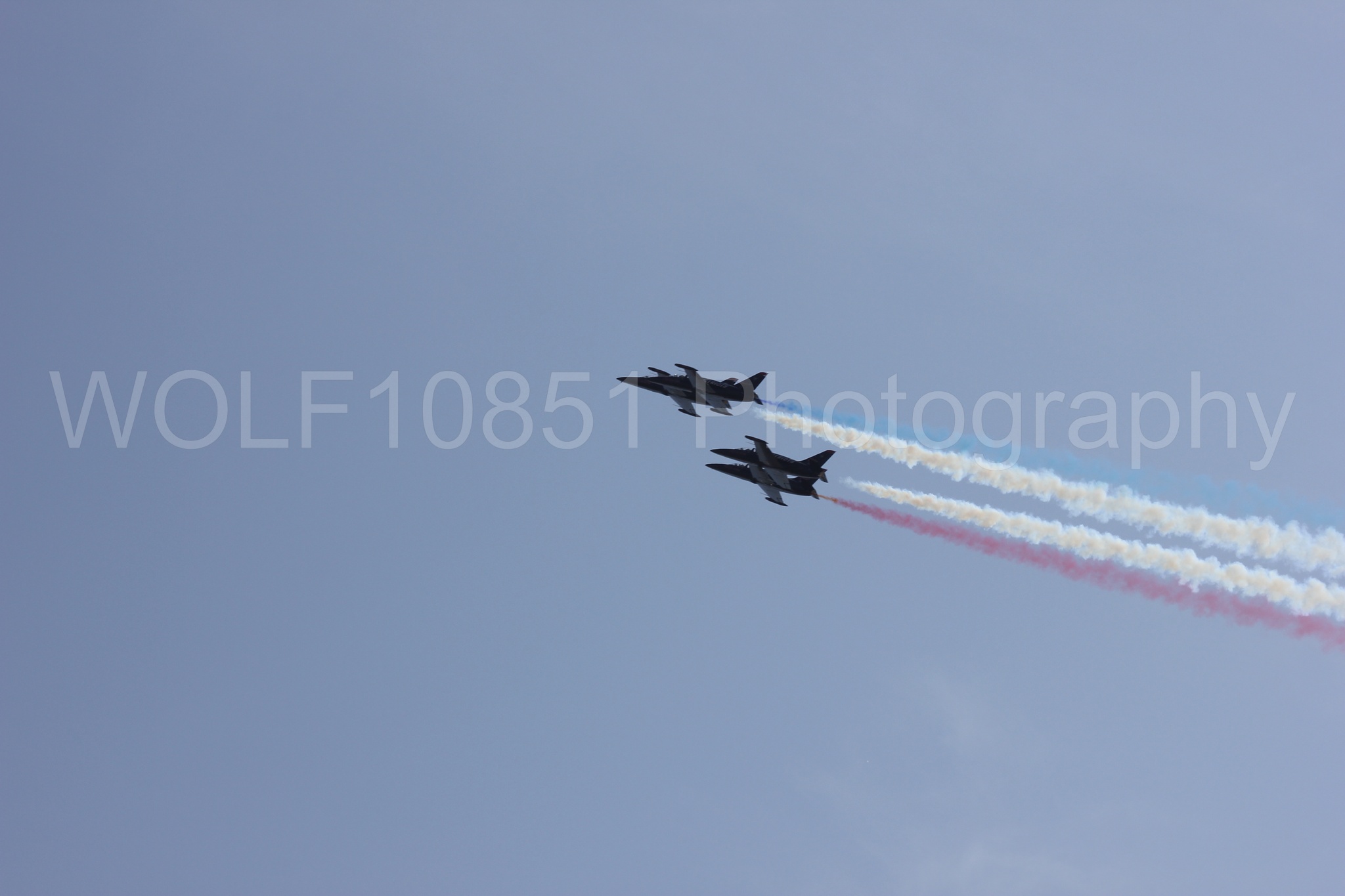 Aviation photography by WOLF10851 featuring L-39 Albatros, The Patriots Jet Demonstration Team, All Black Red lettering, California Capital Airshow 2011.