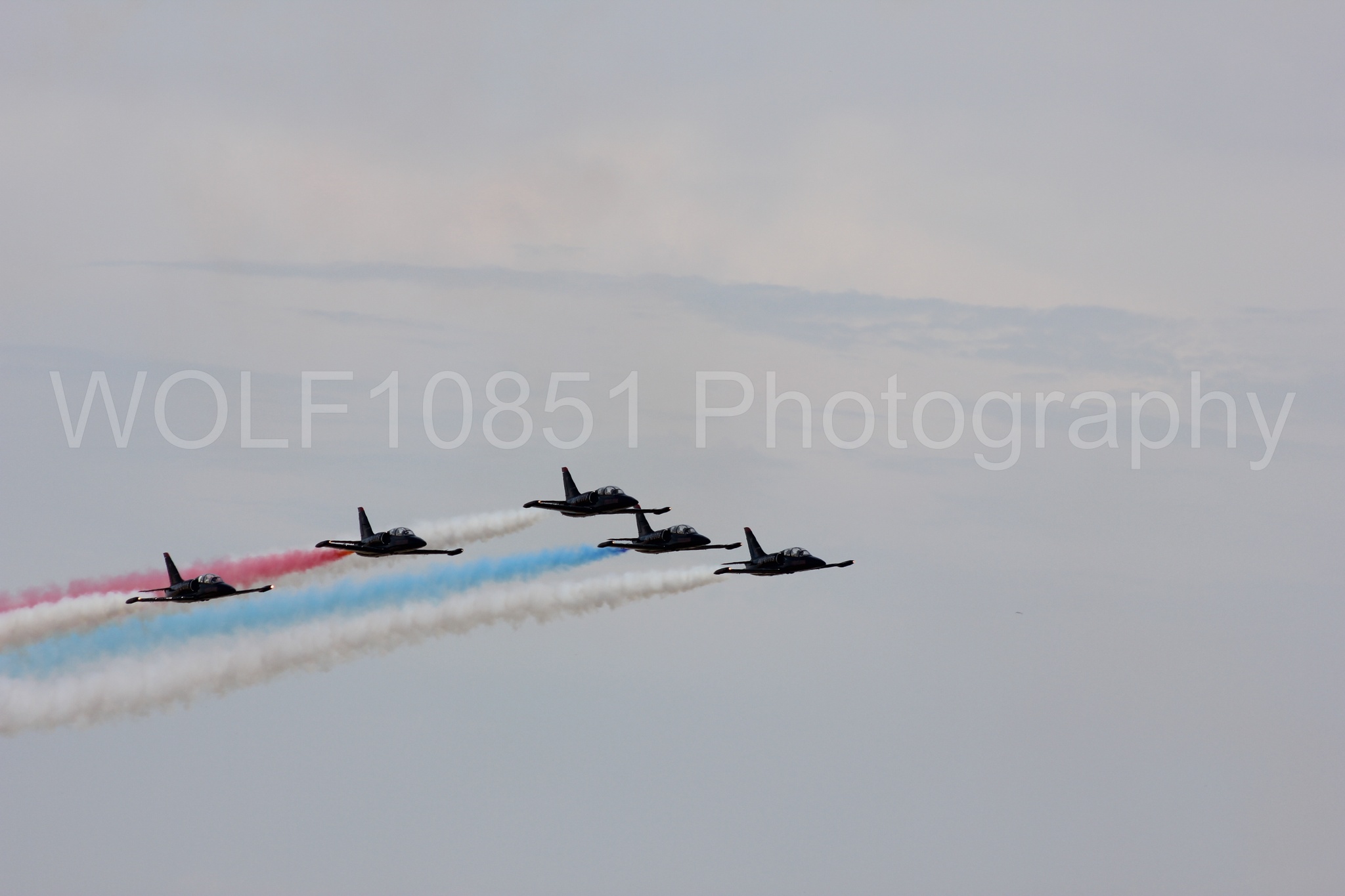 Aviation photography by WOLF10851 featuring L-39 Albatros, The Patriots Jet Demonstration Team, All Black Red lettering, California Capital Airshow 2011.