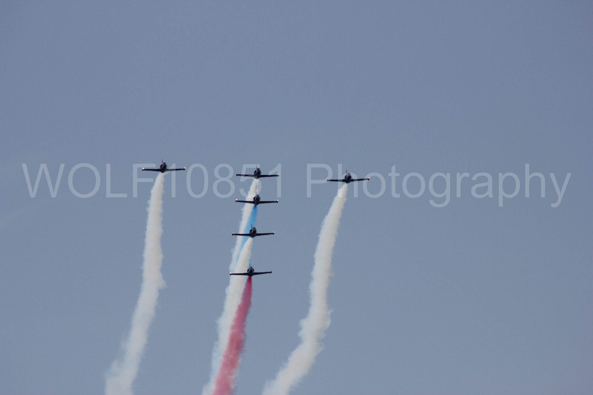 Aviation photography by WOLF10851 featuring L-39 Albatros, The Patriots Jet Demonstration Team, All Black Red lettering, California Capital Airshow 2011.