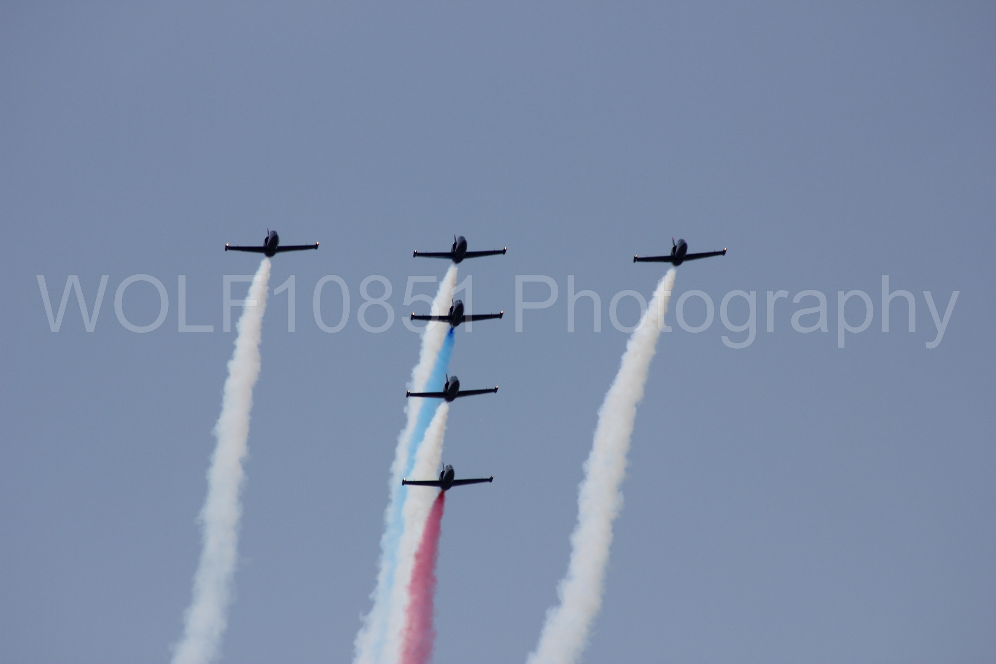 Aviation photography by WOLF10851 featuring L-39 Albatros, The Patriots Jet Demonstration Team, All Black Red lettering, California Capital Airshow 2011.