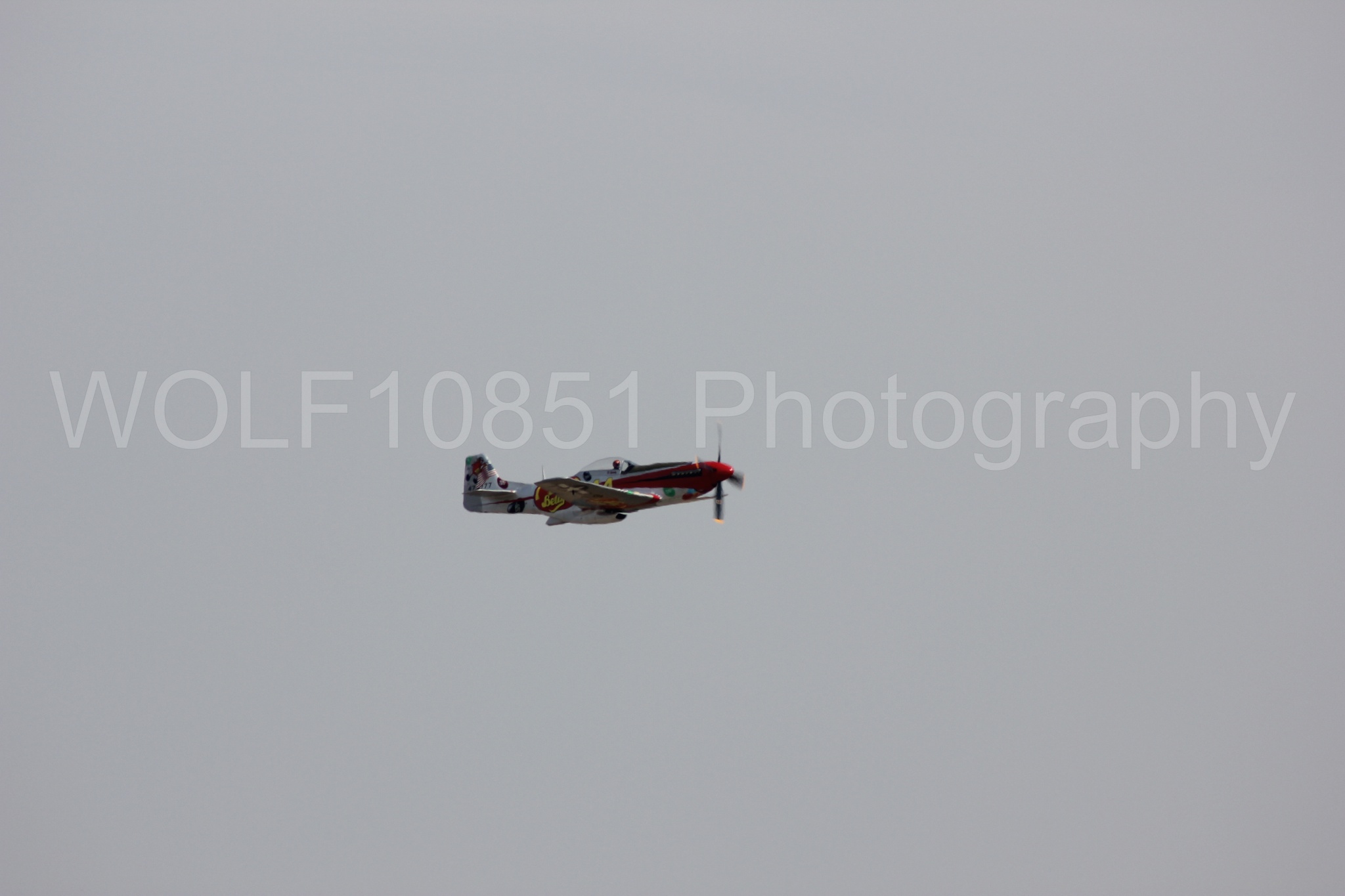 Aviation photography by WOLF10851 featuring P-51 Mustang, Jelly Belly, California Capital Airshow 2011, Sparky.