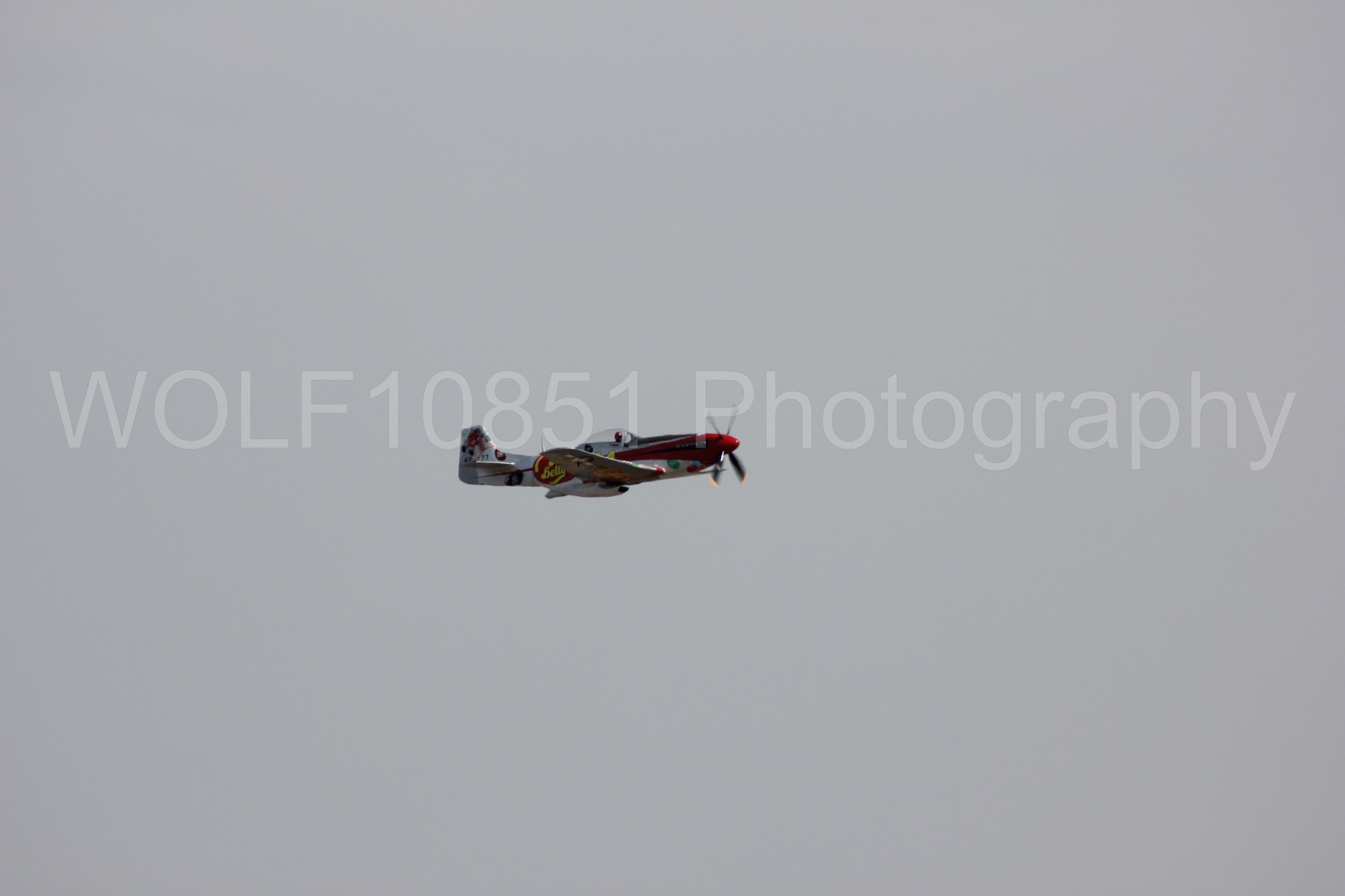 Aviation photography by WOLF10851 featuring P-51 Mustang, Jelly Belly, California Capital Airshow 2011, Sparky.