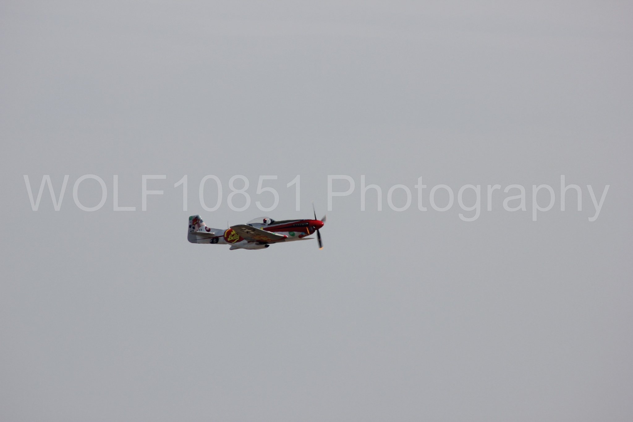 Aviation photography by WOLF10851 featuring P-51 Mustang, Jelly Belly, California Capital Airshow 2011, Sparky.