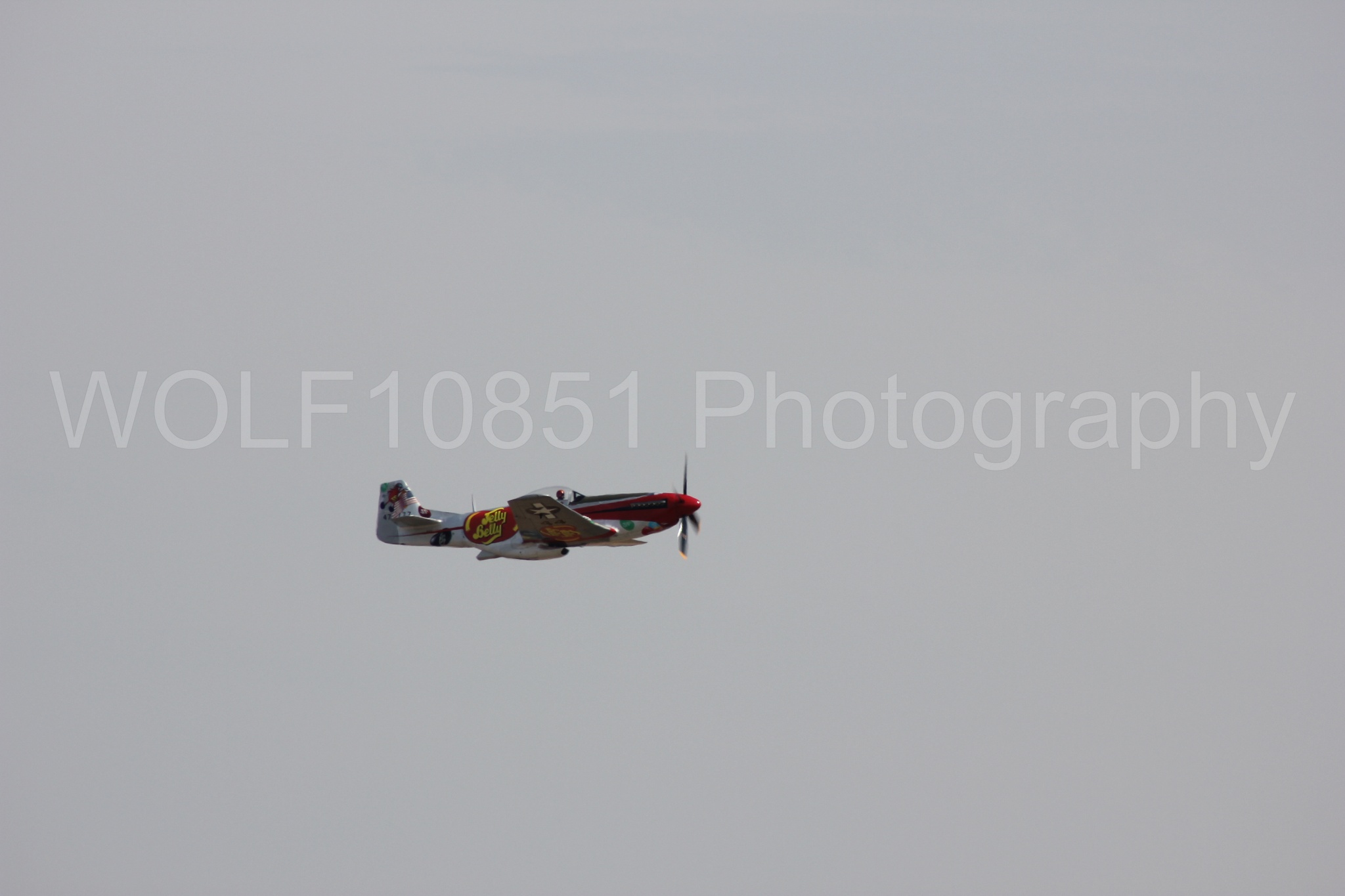 Aviation photography by WOLF10851 featuring P-51 Mustang, Jelly Belly, California Capital Airshow 2011, Sparky.