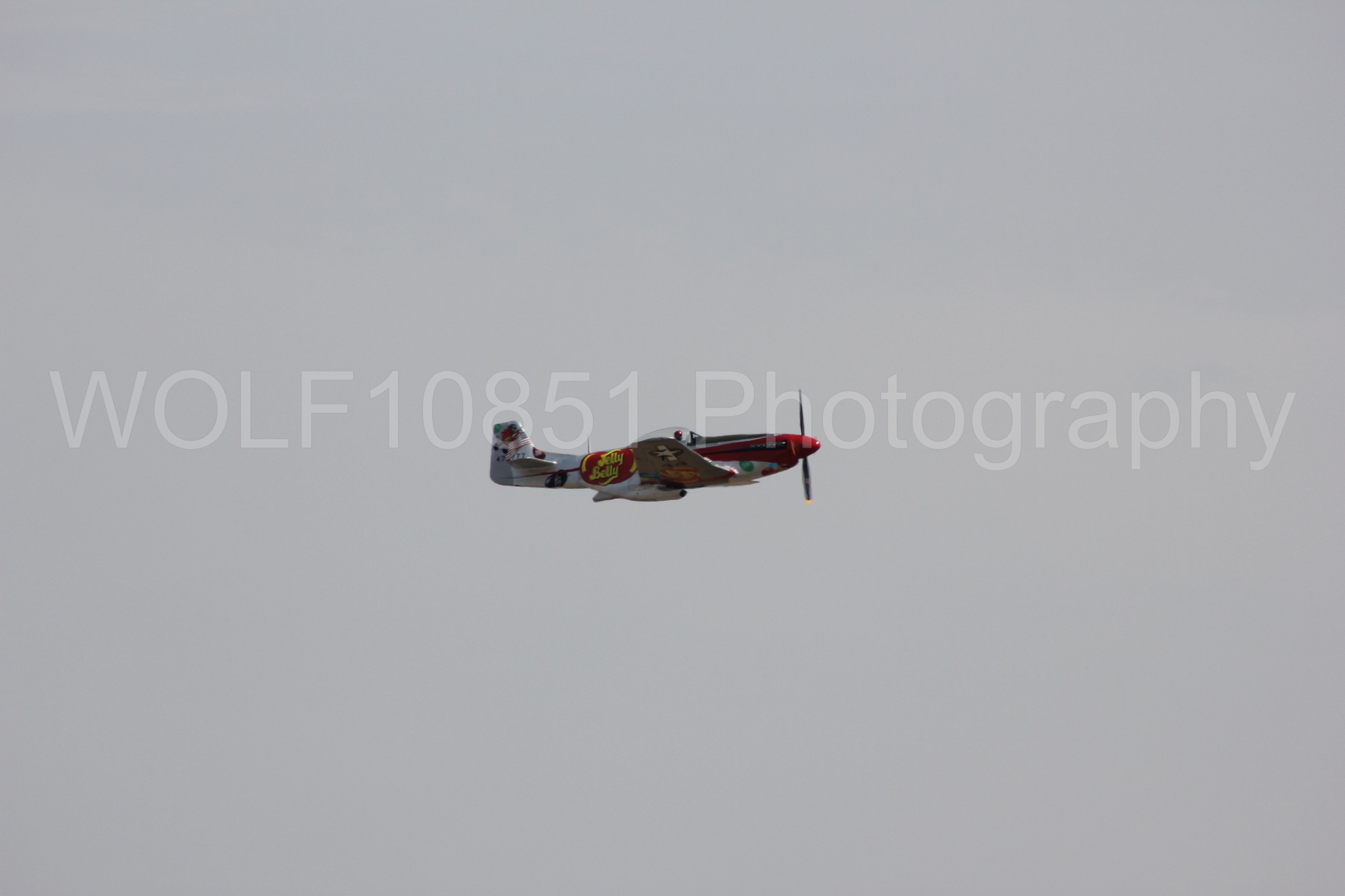Aviation photography by WOLF10851 featuring P-51 Mustang, Jelly Belly, California Capital Airshow 2011, Sparky.