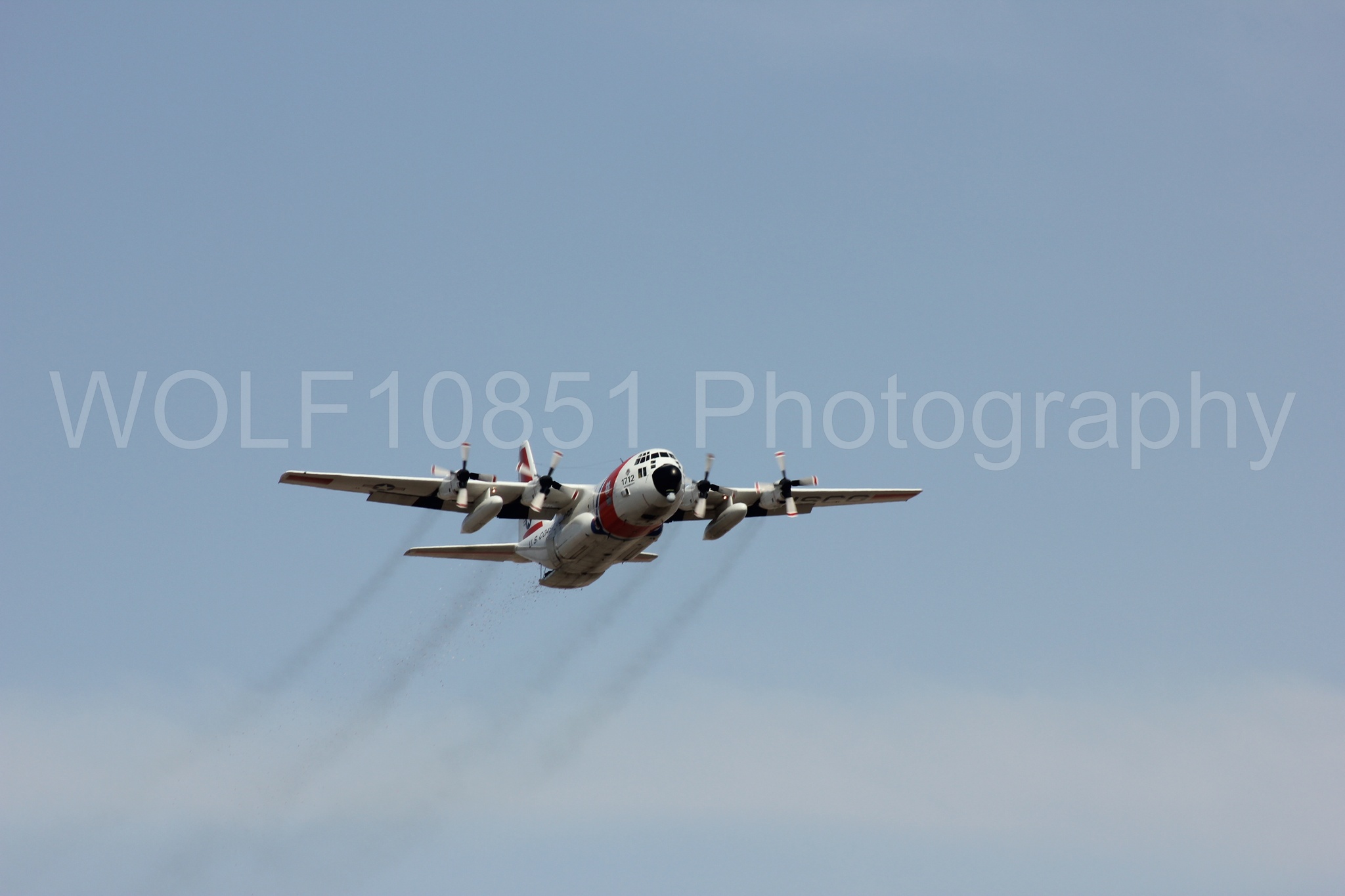 Aviation photography by WOLF10851 featuring C-130 Hercules, USCG, California Capital Airshow 2011.