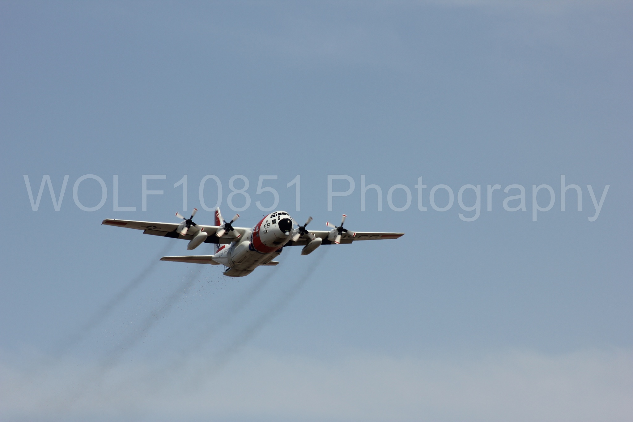 Aviation photography by WOLF10851 featuring C-130 Hercules, USCG, California Capital Airshow 2011.