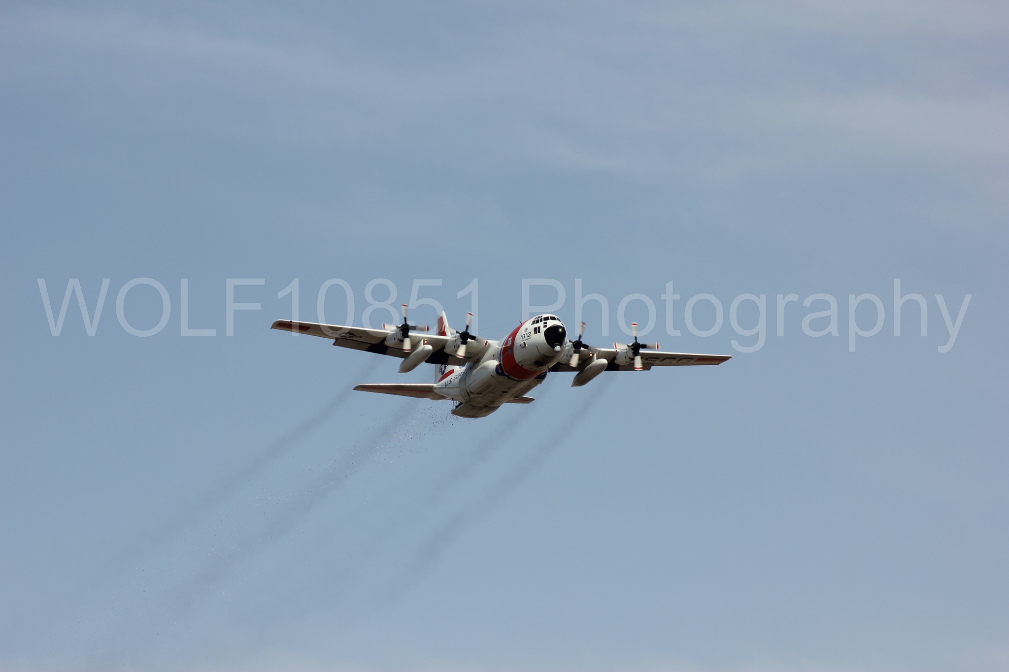 Aviation photography by WOLF10851 featuring C-130 Hercules, USCG, California Capital Airshow 2011.