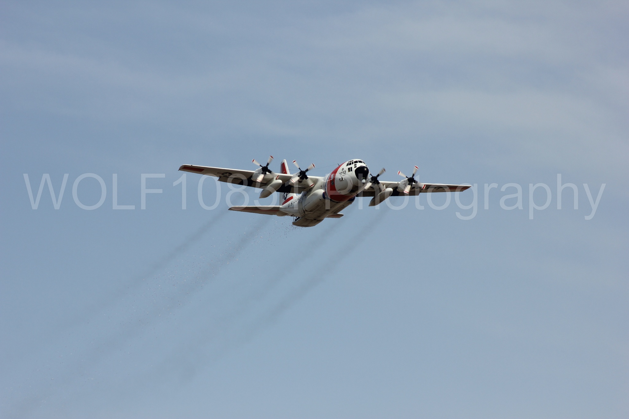 Aviation photography by WOLF10851 featuring C-130 Hercules, USCG, California Capital Airshow 2011.