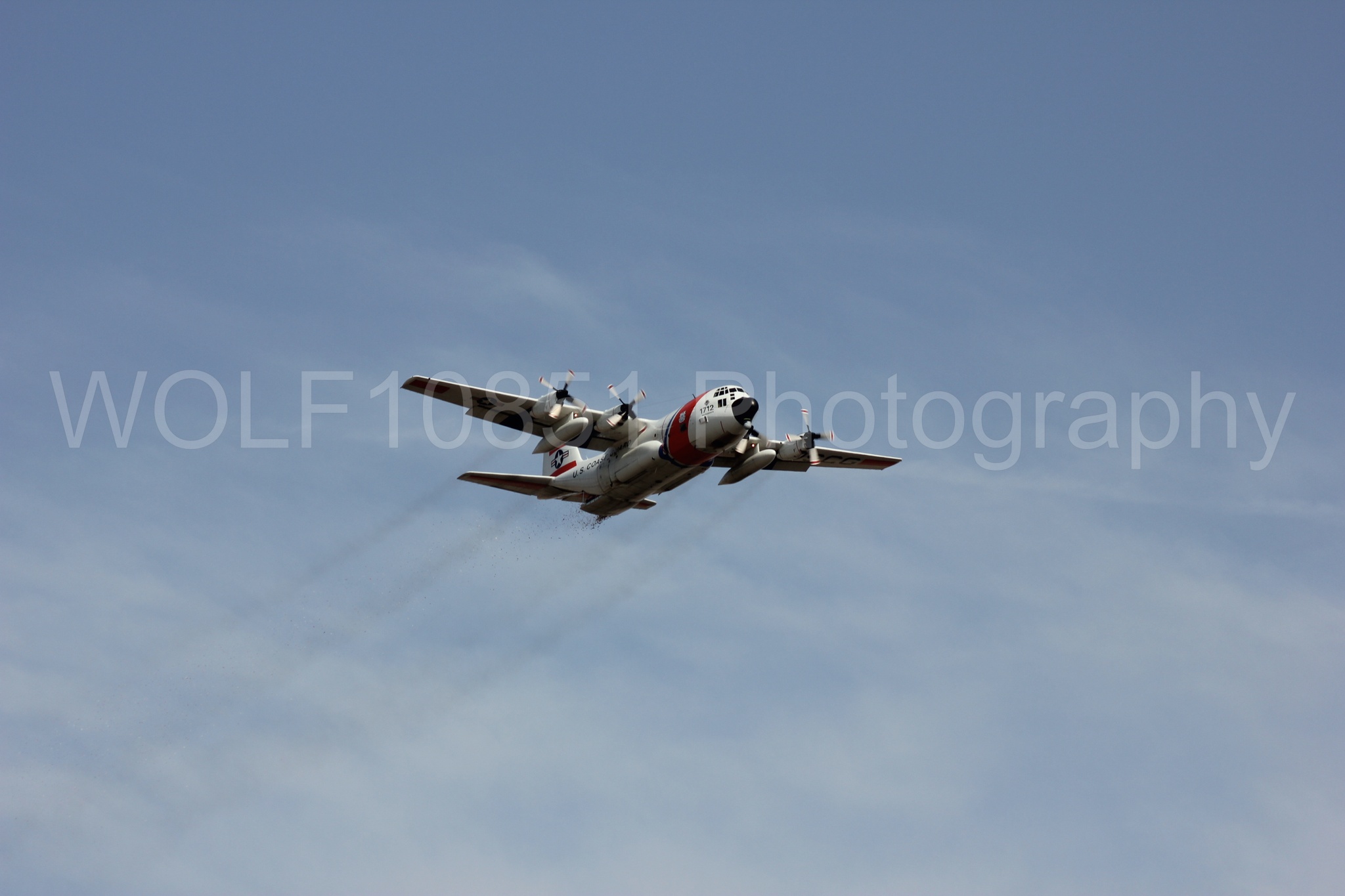 Aviation photography by WOLF10851 featuring C-130 Hercules, USCG, California Capital Airshow 2011.