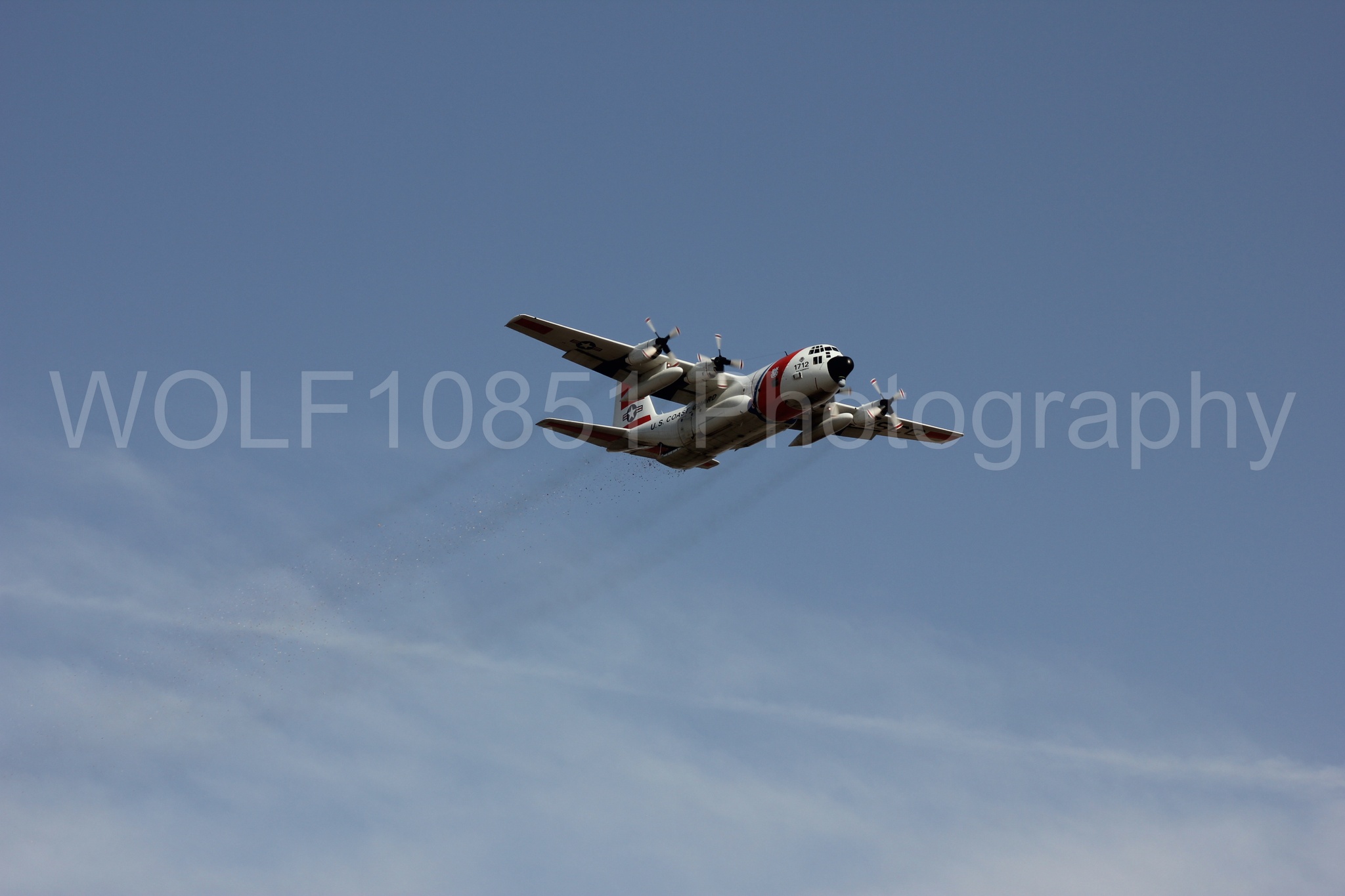 Aviation photography by WOLF10851 featuring C-130 Hercules, USCG, California Capital Airshow 2011.