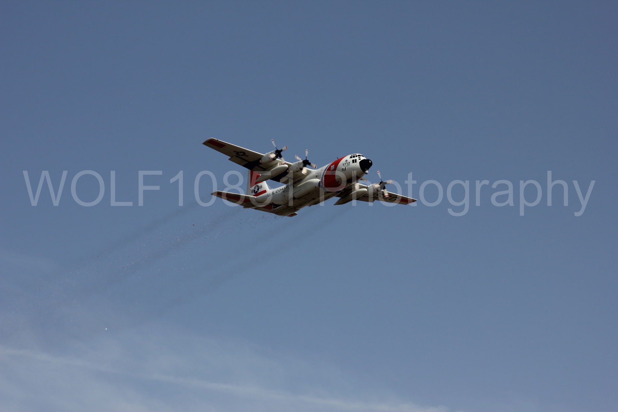 Aviation photography by WOLF10851 featuring C-130 Hercules, USCG, California Capital Airshow 2011.