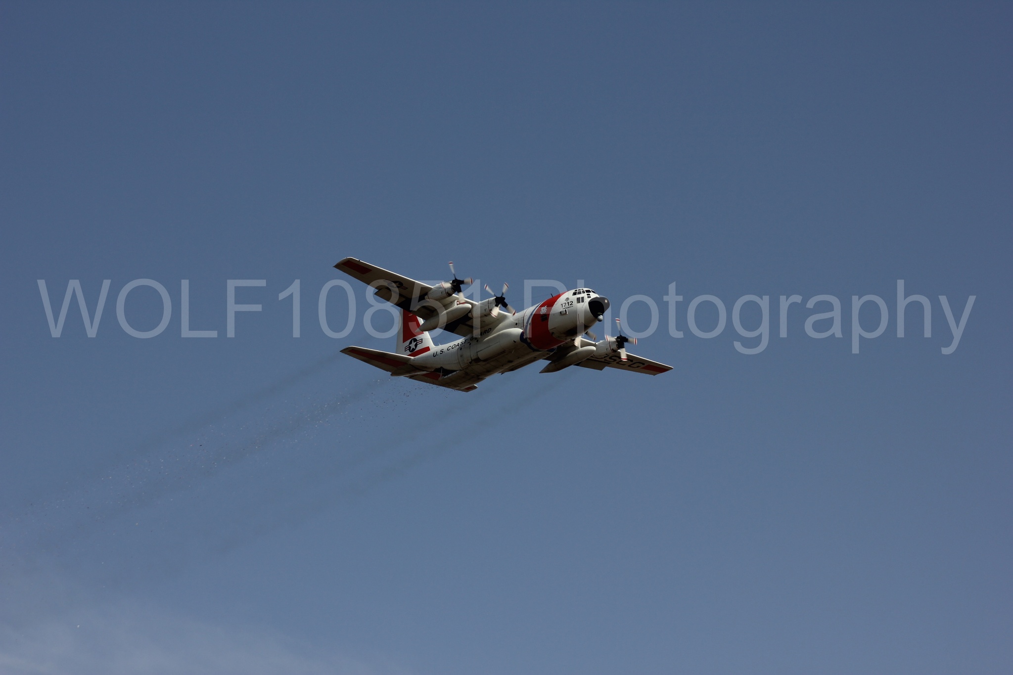 Aviation photography by WOLF10851 featuring C-130 Hercules, USCG, California Capital Airshow 2011.