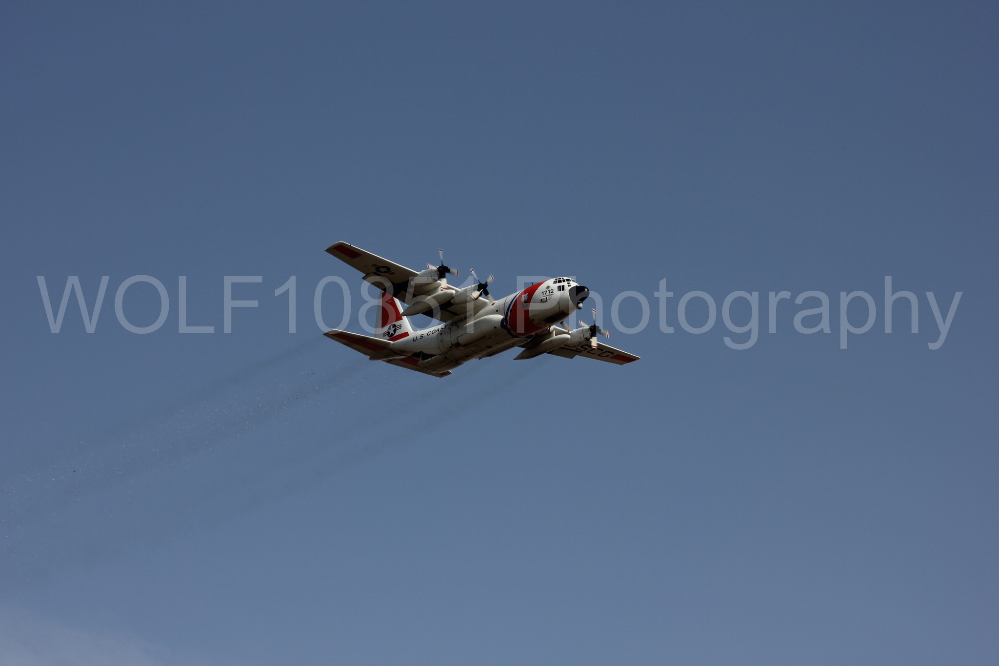 Aviation photography by WOLF10851 featuring C-130 Hercules, USCG, California Capital Airshow 2011.