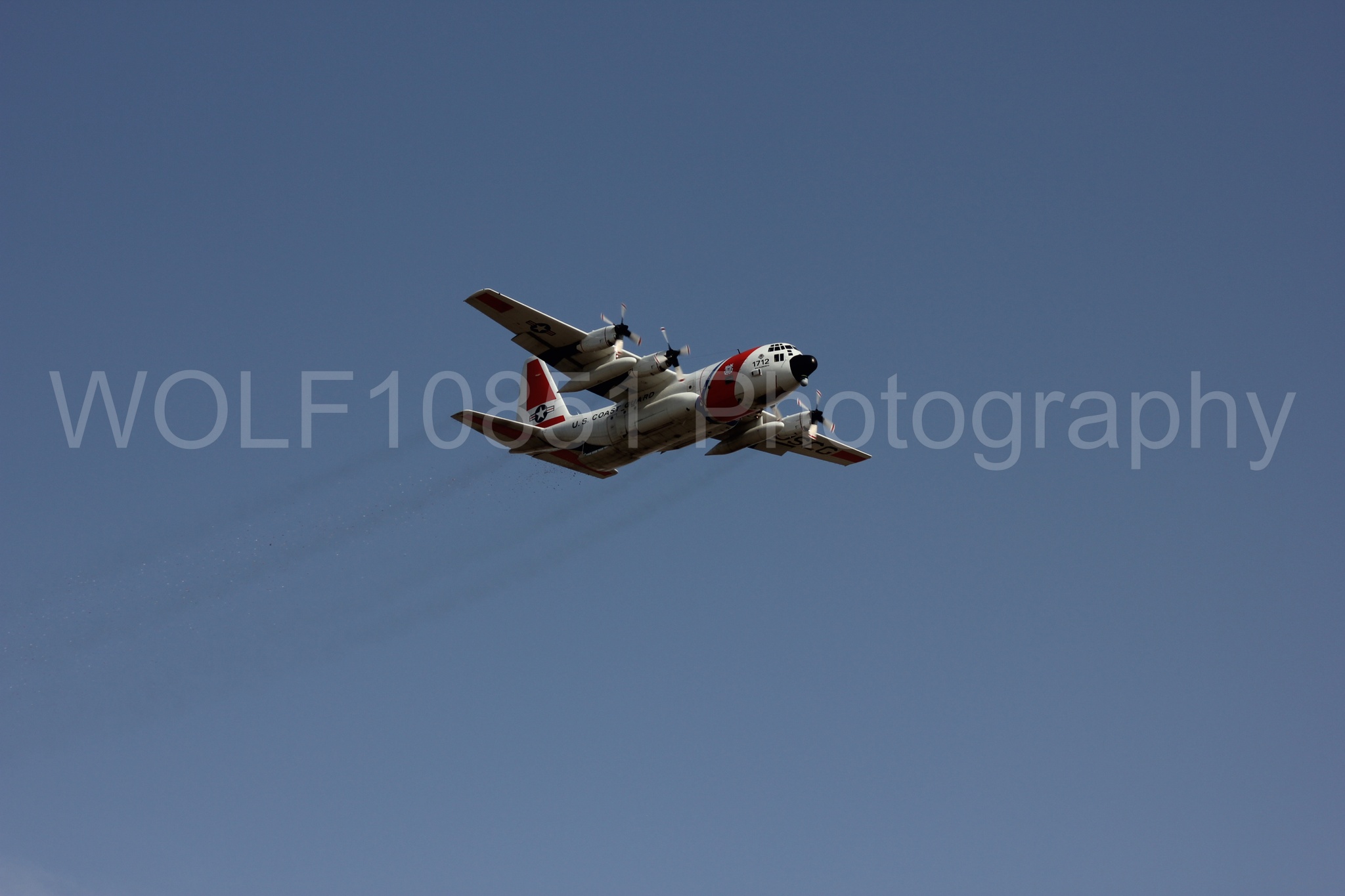 Aviation photography by WOLF10851 featuring C-130 Hercules, USCG, California Capital Airshow 2011.