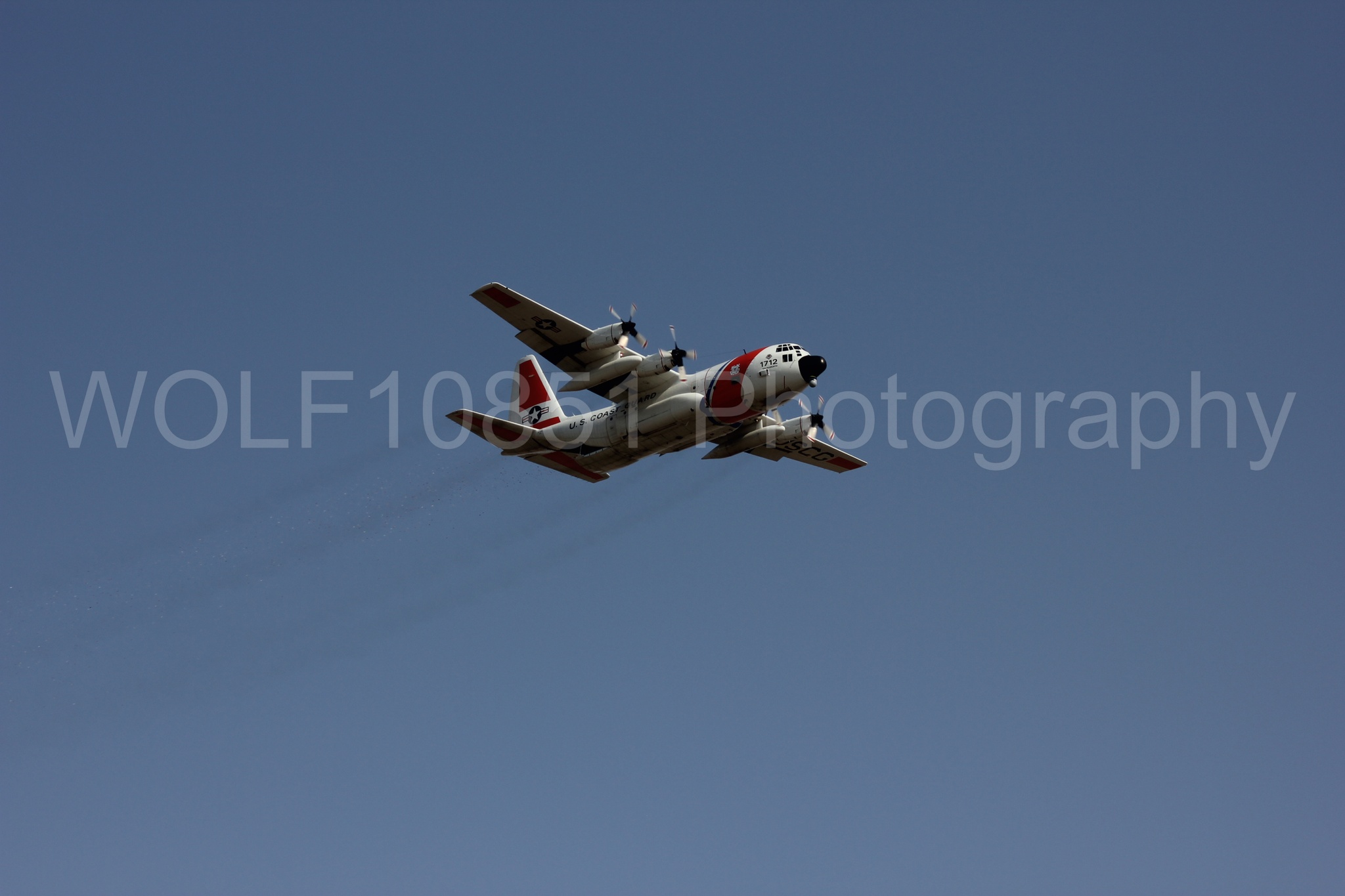 Aviation photography by WOLF10851 featuring C-130 Hercules, USCG, California Capital Airshow 2011.