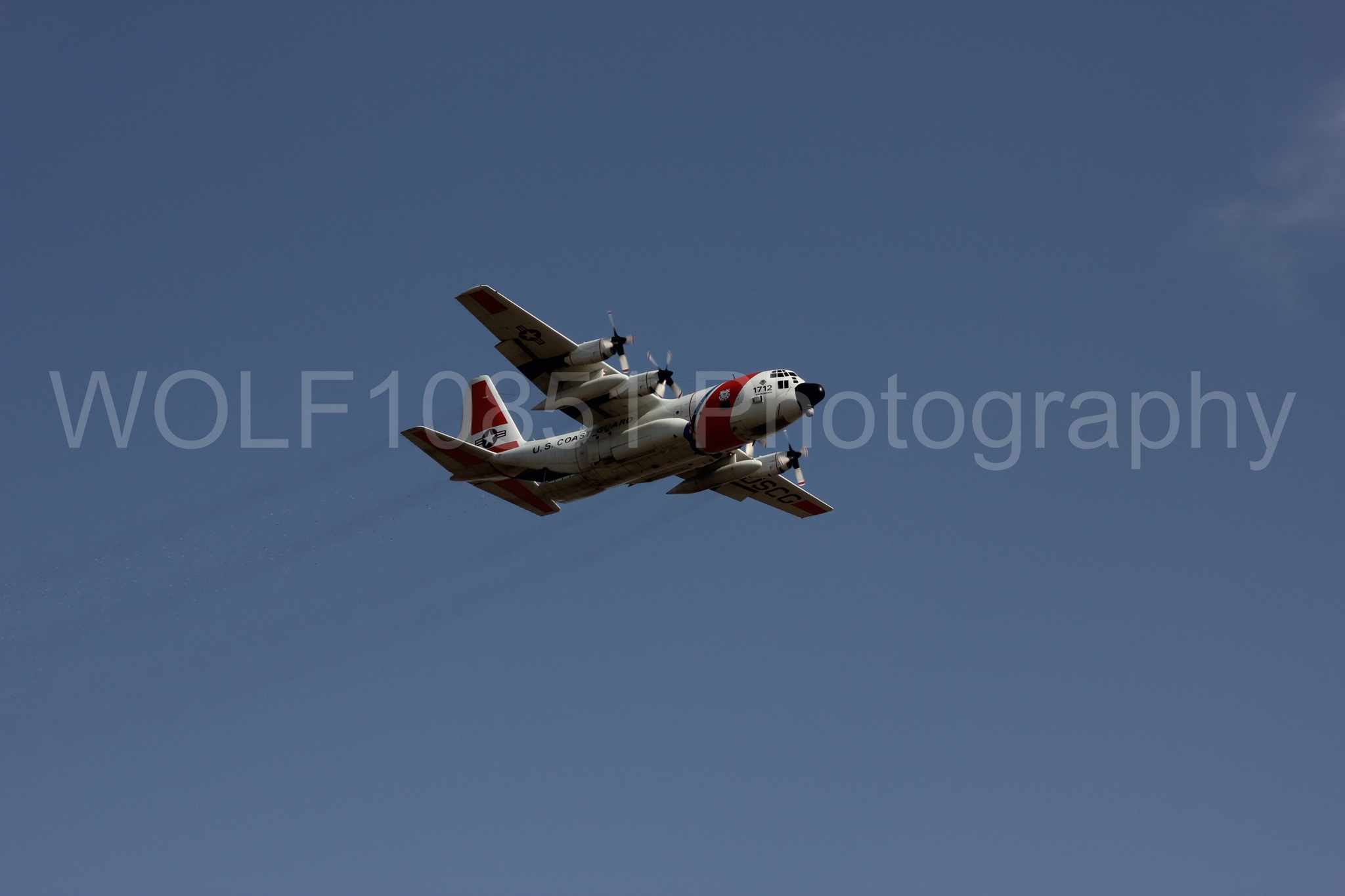 Aviation photography by WOLF10851 featuring C-130 Hercules, USCG, California Capital Airshow 2011.