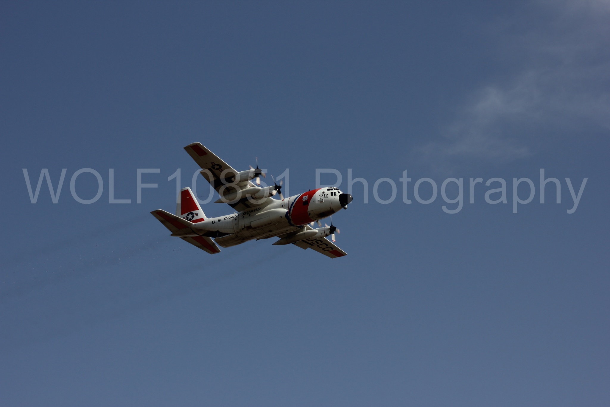 Aviation photography by WOLF10851 featuring C-130 Hercules, USCG, California Capital Airshow 2011.