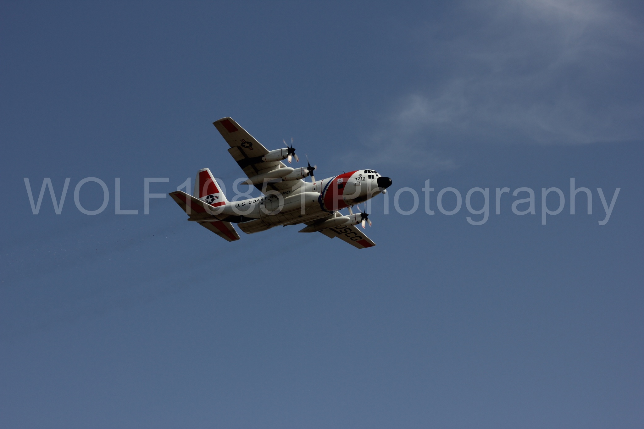 Aviation photography by WOLF10851 featuring C-130 Hercules, USCG, California Capital Airshow 2011.