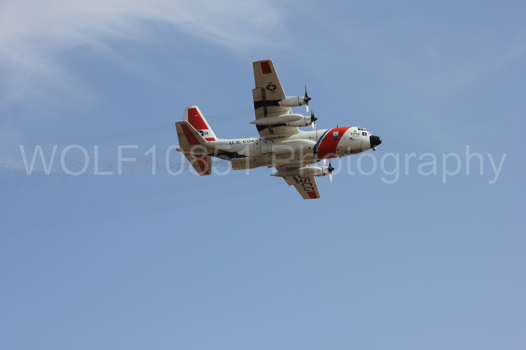 Aviation photography by WOLF10851 featuring C-130 Hercules, USCG, California Capital Airshow 2011.