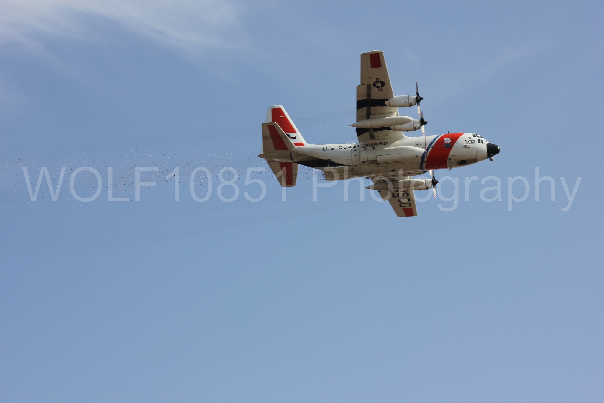 Aviation photography by WOLF10851 featuring C-130 Hercules, USCG, California Capital Airshow 2011.