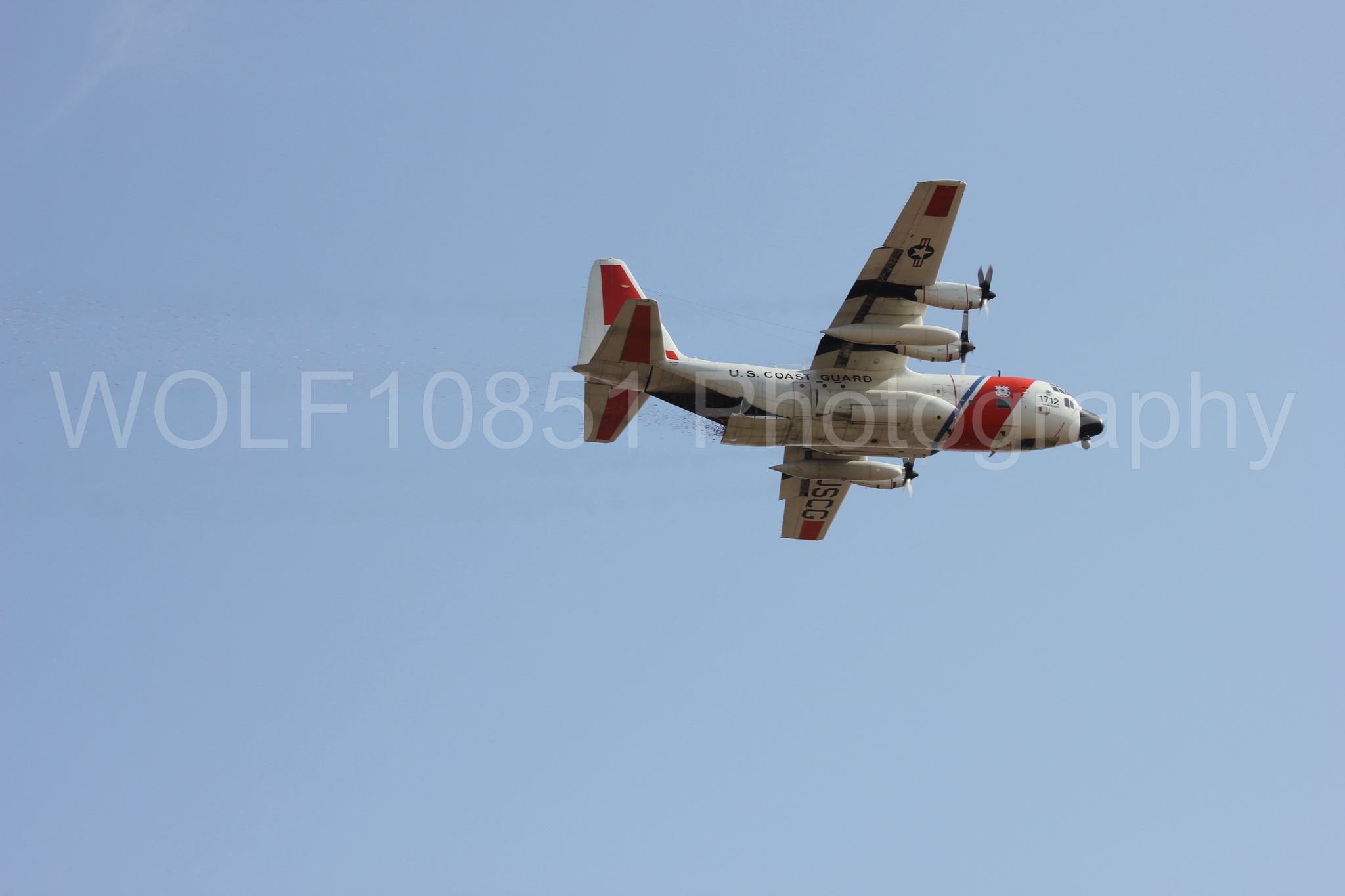 Aviation photography by WOLF10851 featuring C-130 Hercules, USCG, California Capital Airshow 2011.