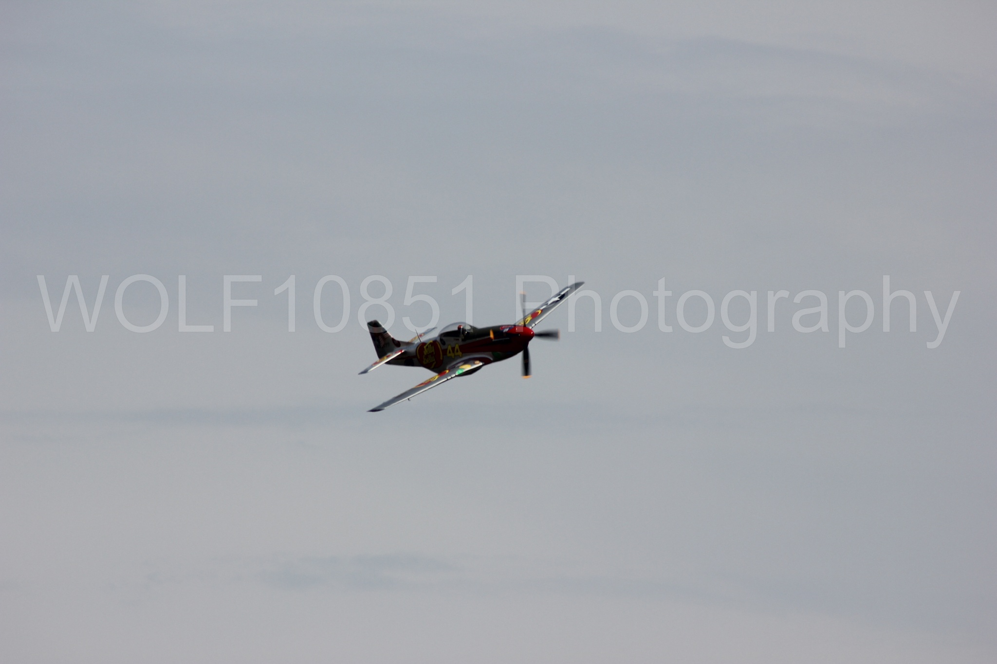 Aviation photography by WOLF10851 featuring P-51 Mustang, Jelly Belly, California Capital Airshow 2011, Sparky.