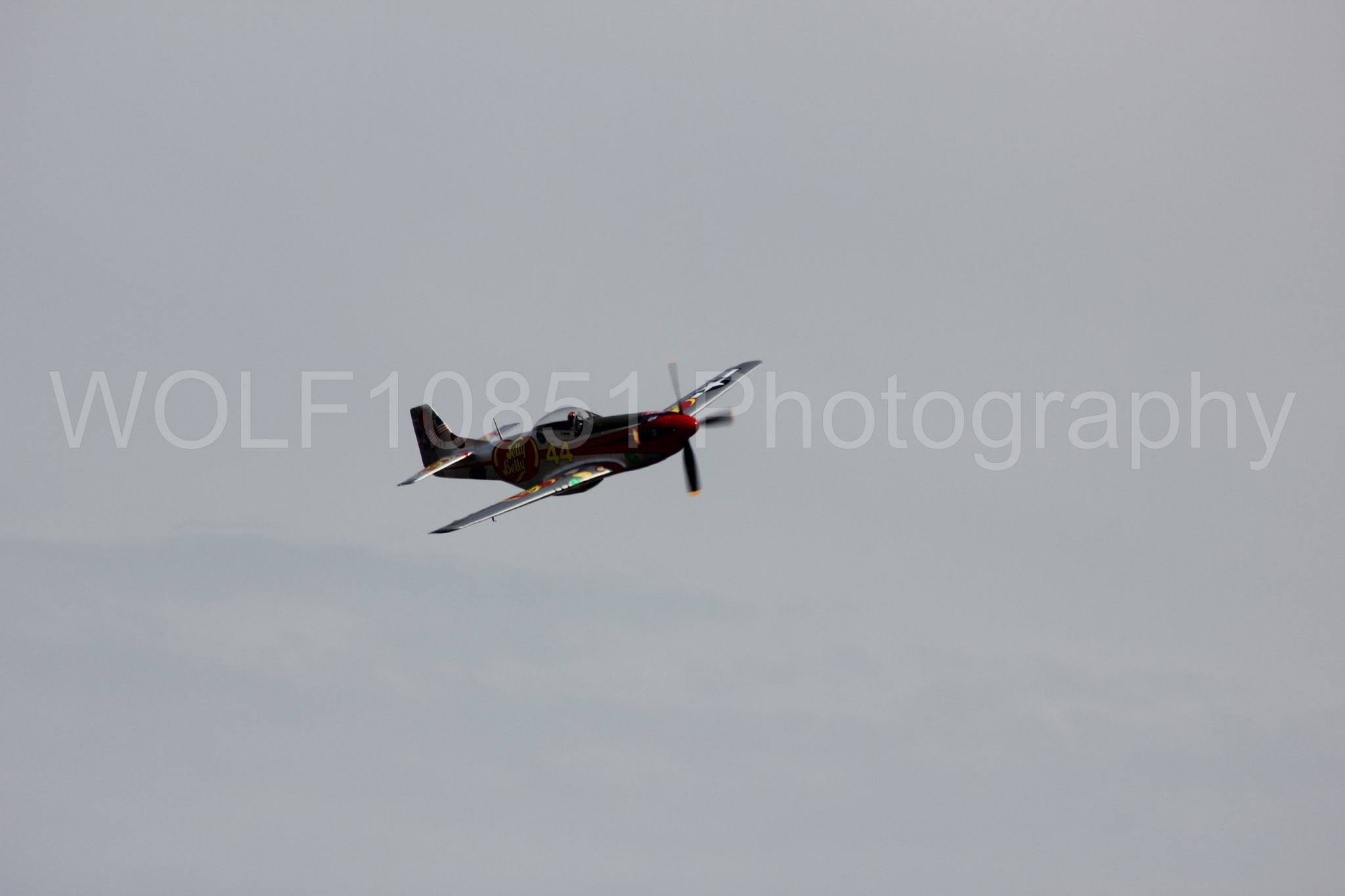 Aviation photography by WOLF10851 featuring P-51 Mustang, Jelly Belly, California Capital Airshow 2011, Sparky.