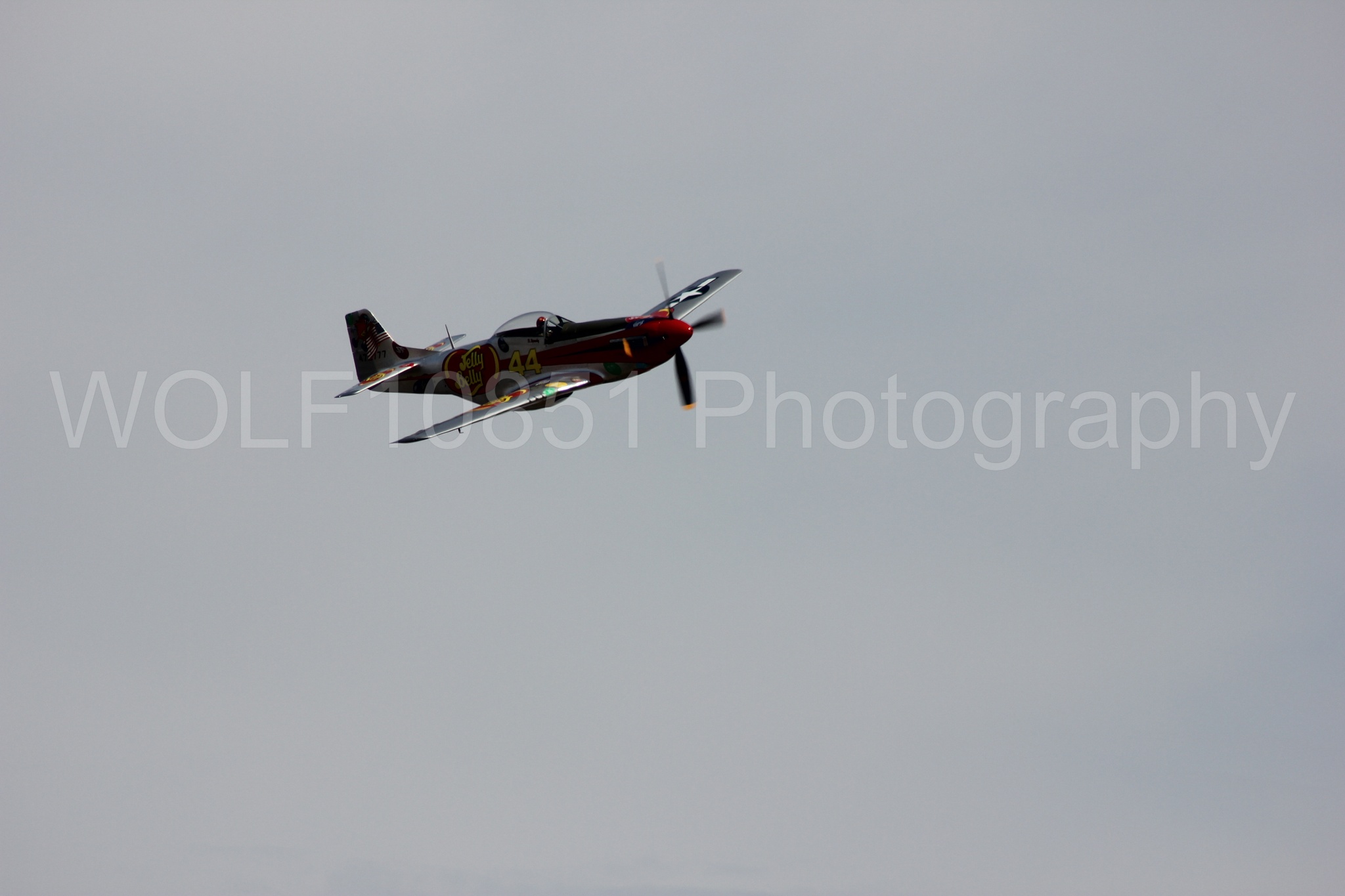 Aviation photography by WOLF10851 featuring P-51 Mustang, Jelly Belly, California Capital Airshow 2011, Sparky.