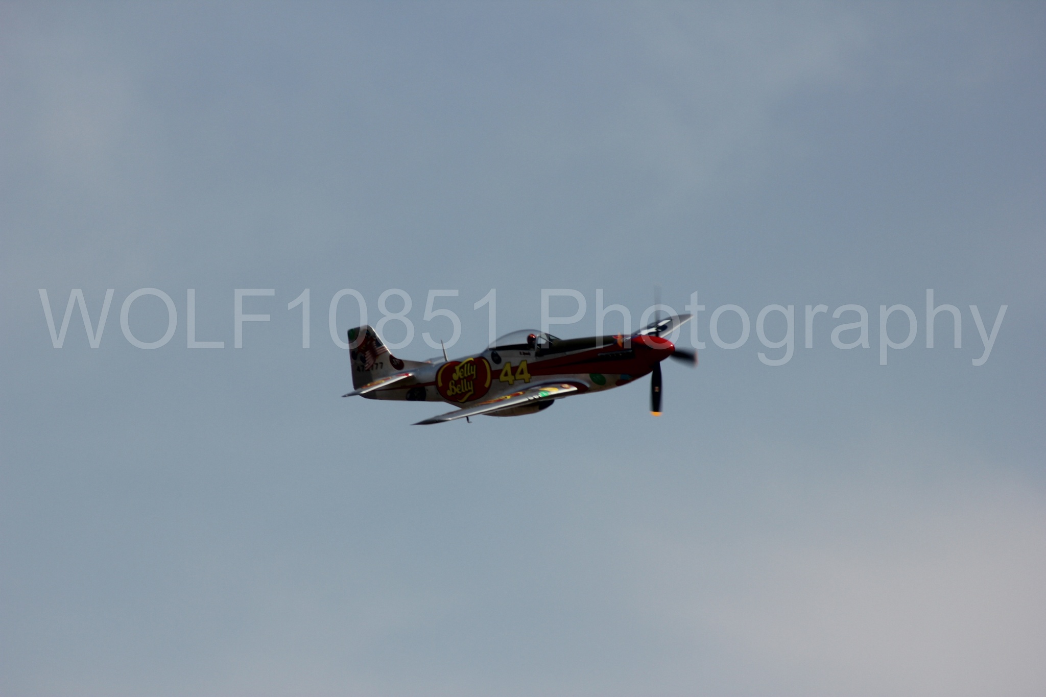 Aviation photography by WOLF10851 featuring P-51 Mustang, Jelly Belly, California Capital Airshow 2011, Sparky.
