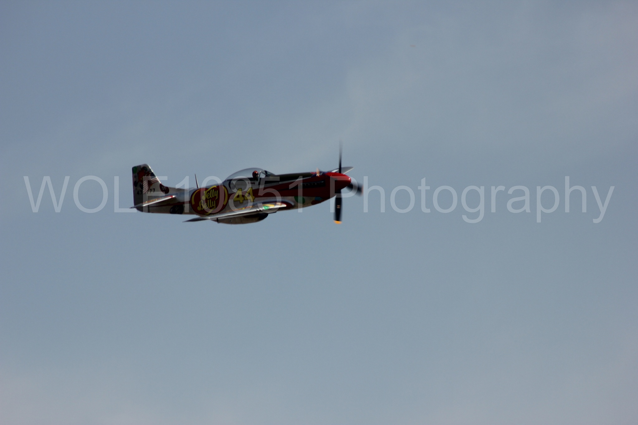 Aviation photography by WOLF10851 featuring P-51 Mustang, Jelly Belly, California Capital Airshow 2011, Sparky.