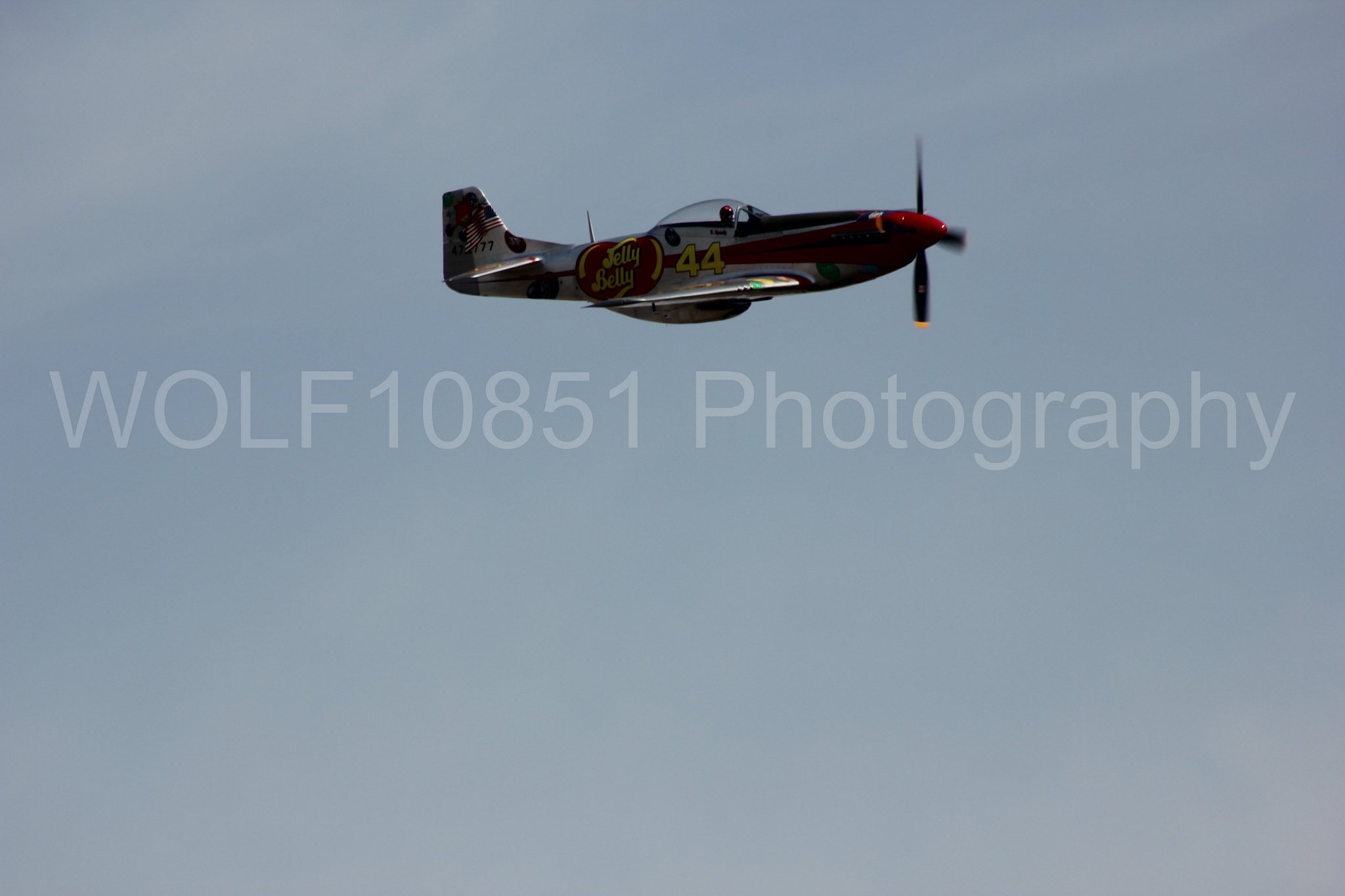 Aviation photography by WOLF10851 featuring P-51 Mustang, Jelly Belly, California Capital Airshow 2011, Sparky.