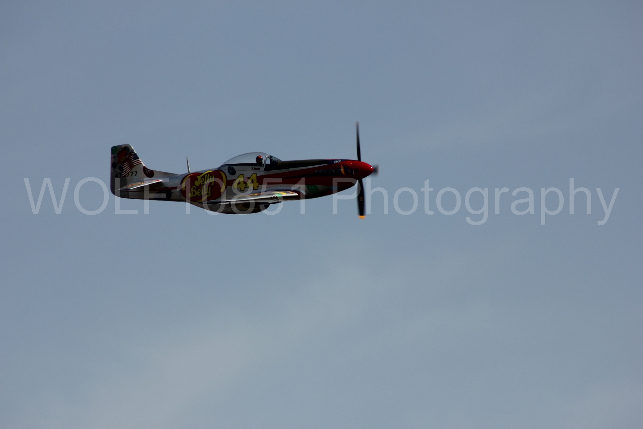 Aviation photography by WOLF10851 featuring P-51 Mustang, Jelly Belly, California Capital Airshow 2011, Sparky.